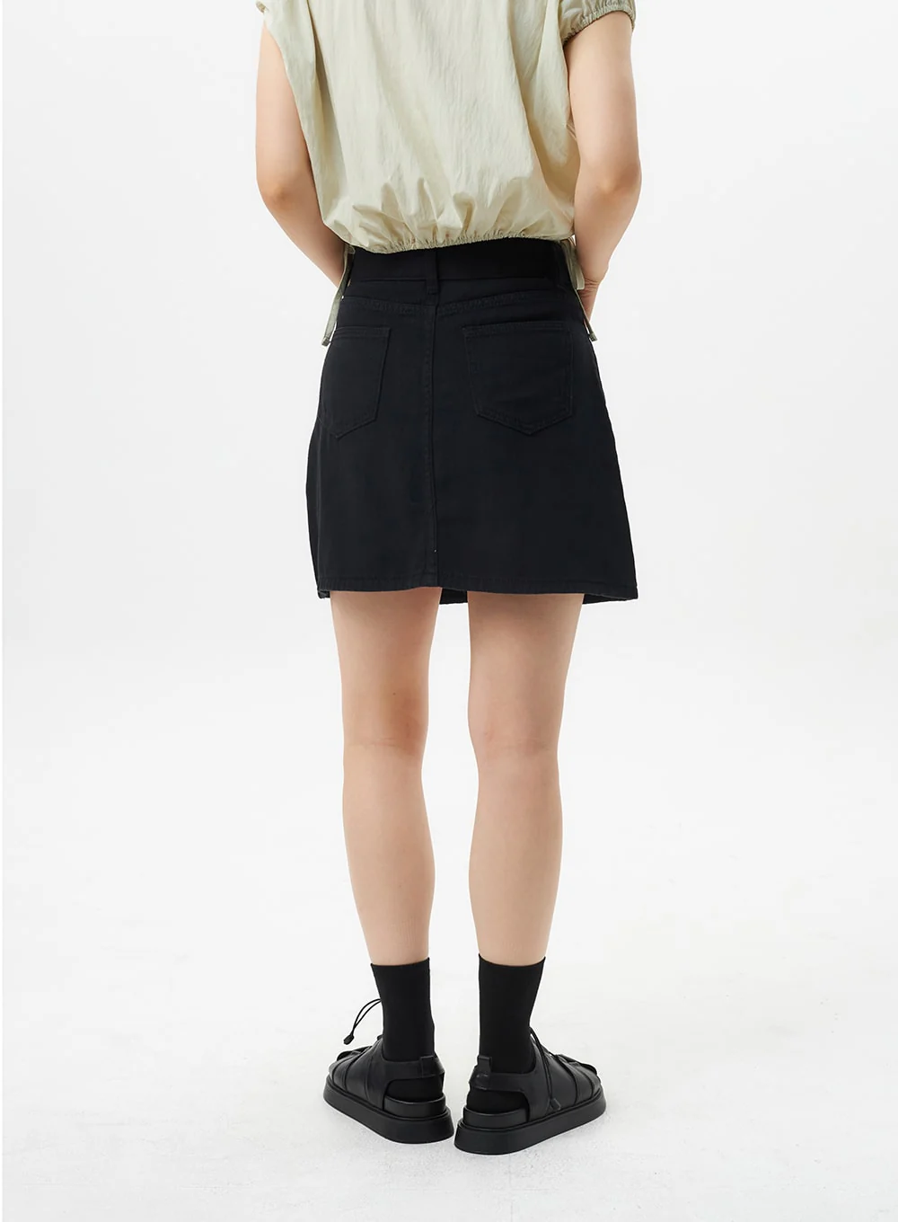 A-Line Mini Skirt OL303 - Image 6