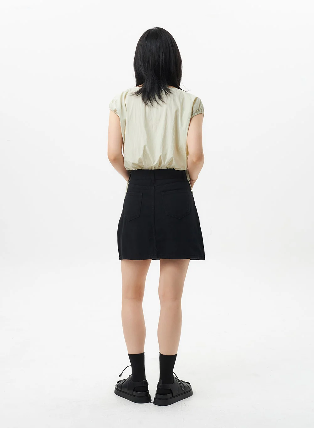 A-Line Mini Skirt OL303 - Image 9