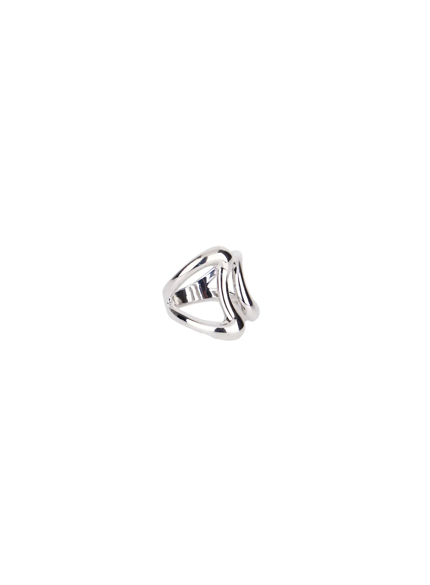 Abstract Double Twist Cuff Ring IM531 - Image 6
