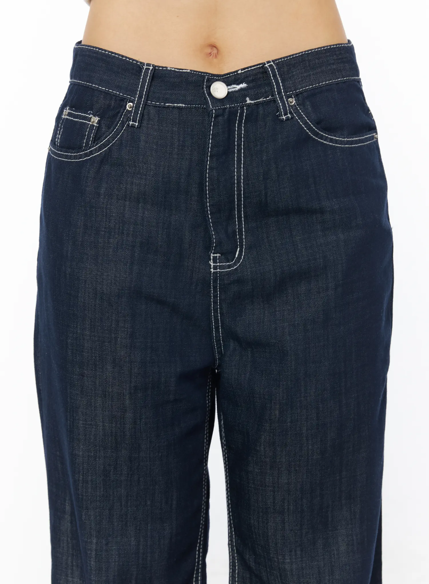 Aeri Non-Fade Relaxed Jeans CD805 - Image 8