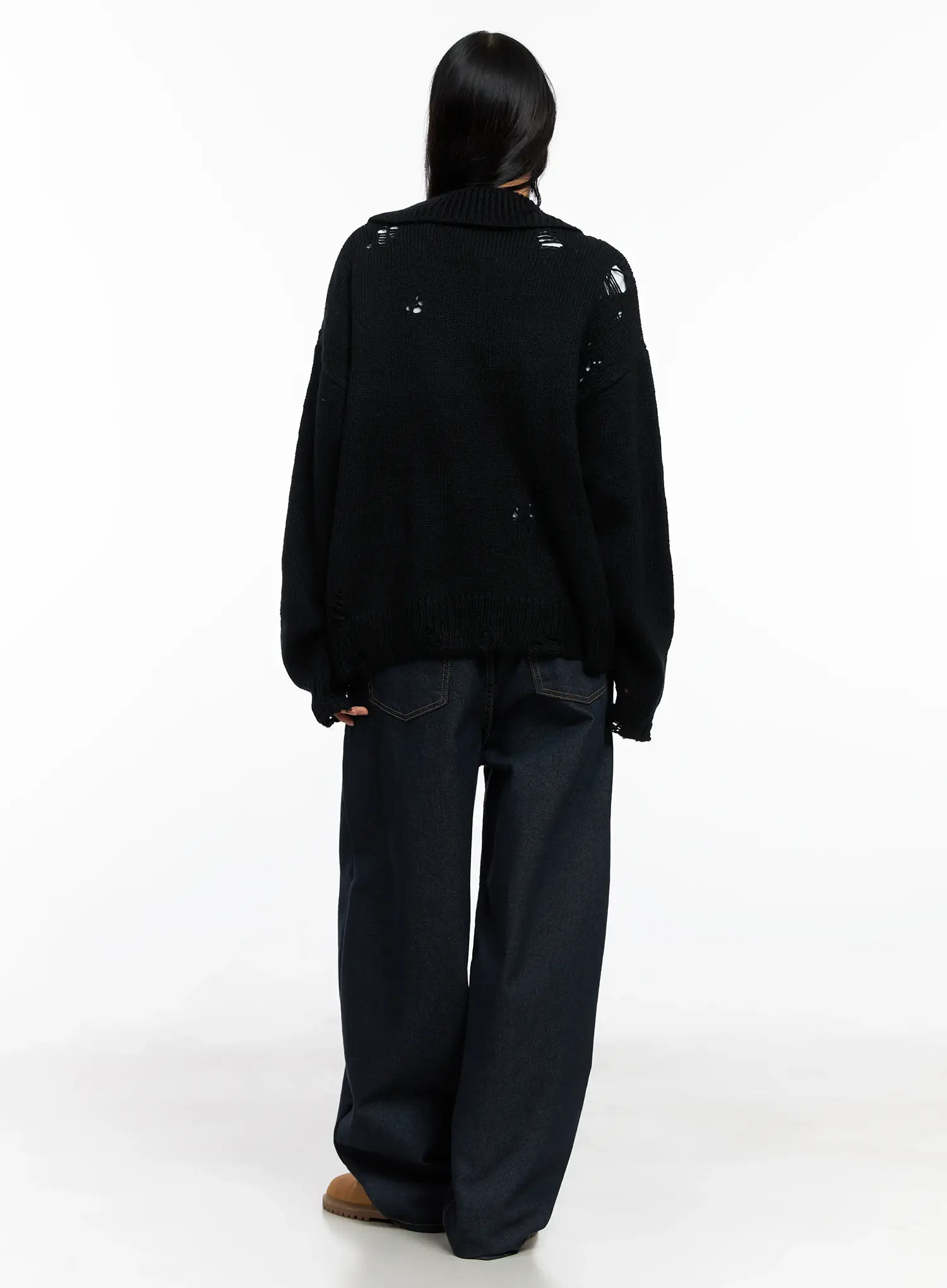 Alanna Sun Belt Baggy Jeans CO528 - Image 7