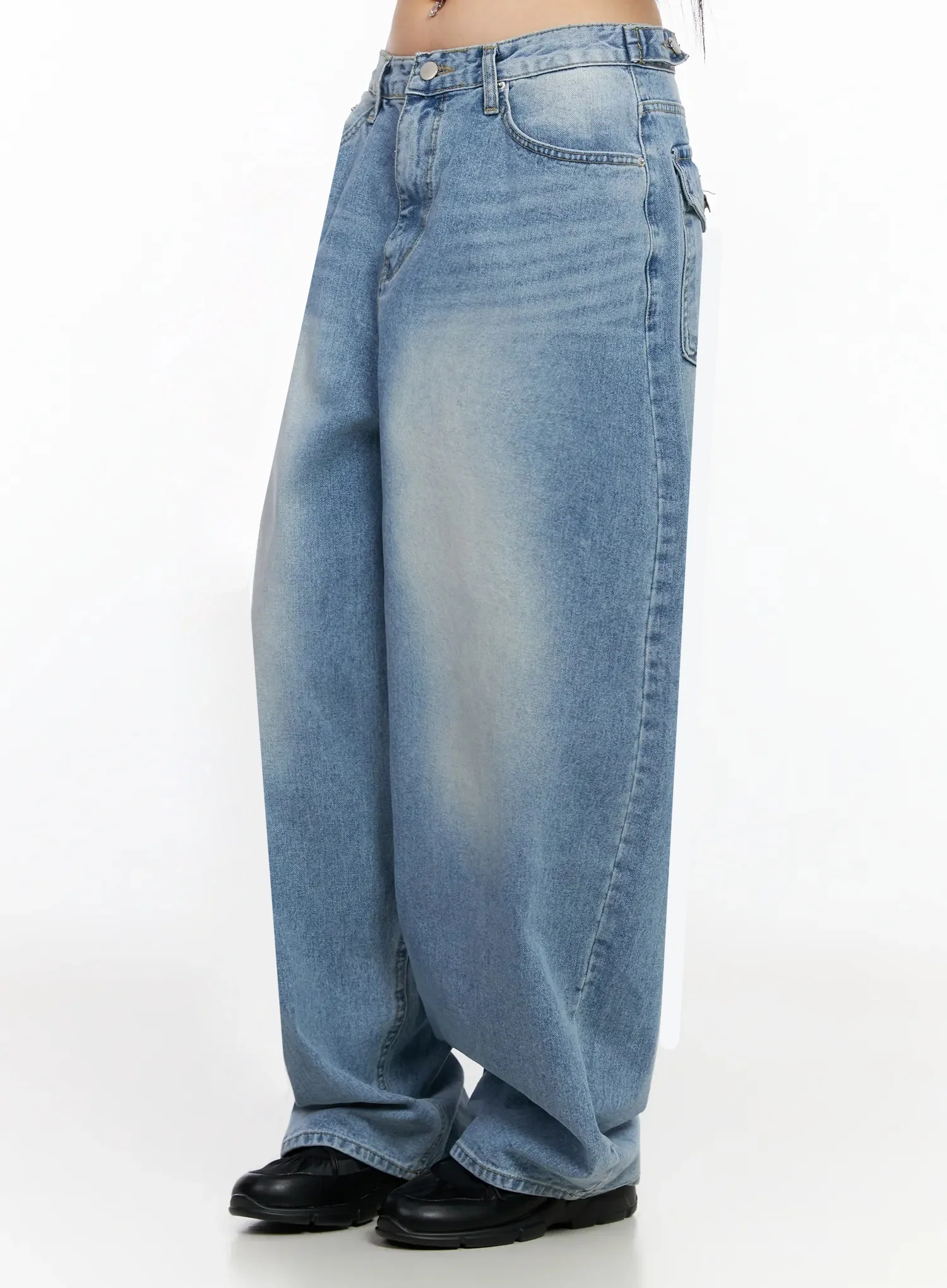 Aleyna Wide Leg Jeans IA523 - Image 11
