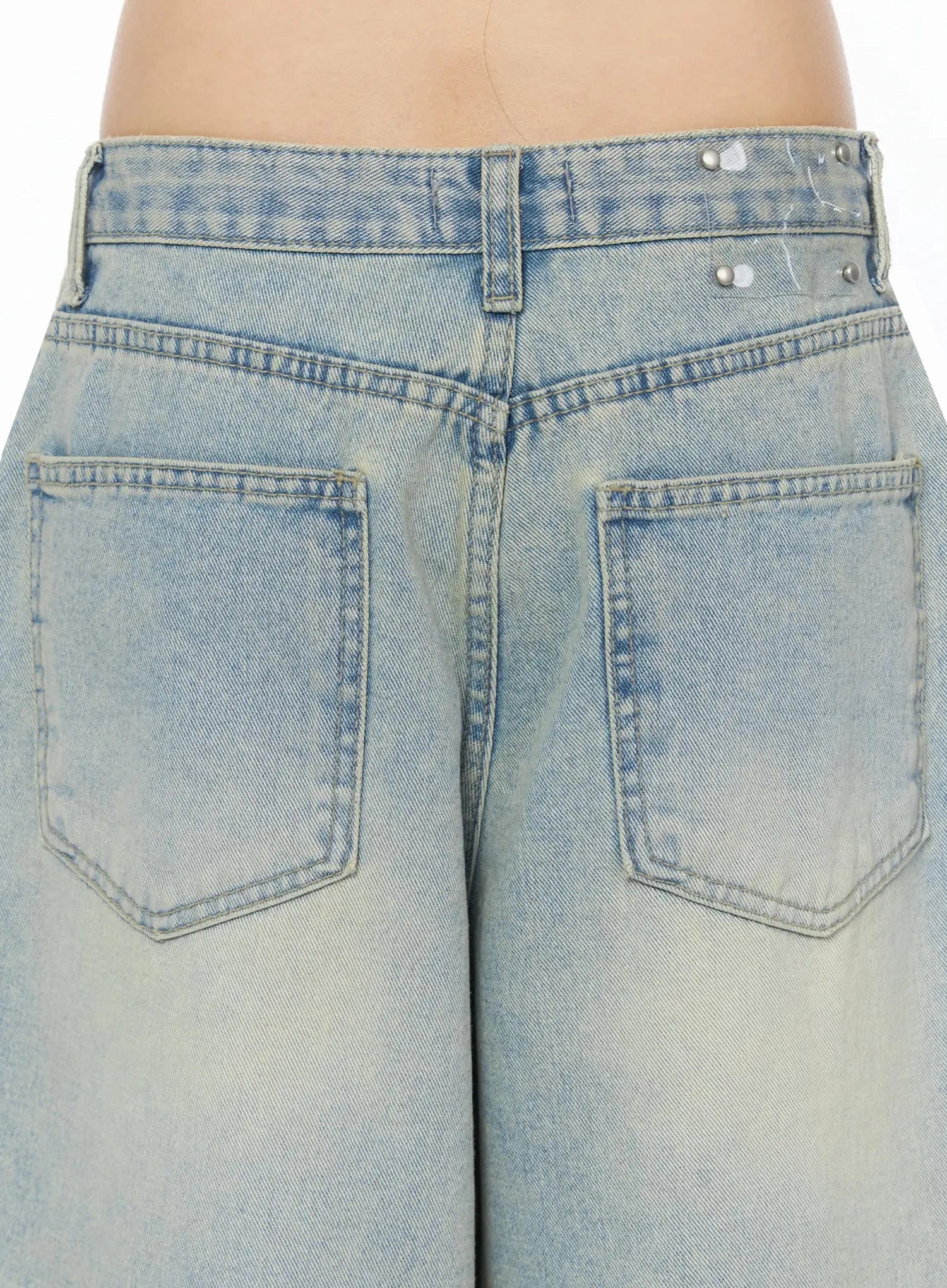 Ali Casual Washed Bermuda Shorts IY525 - Image 13