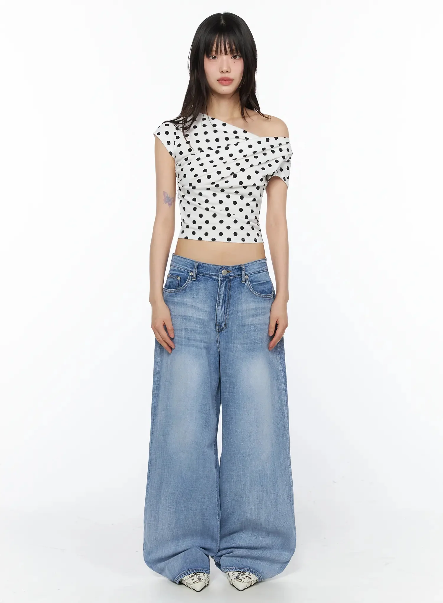 Alix Wide Leg Jeans IY525 - Image 6