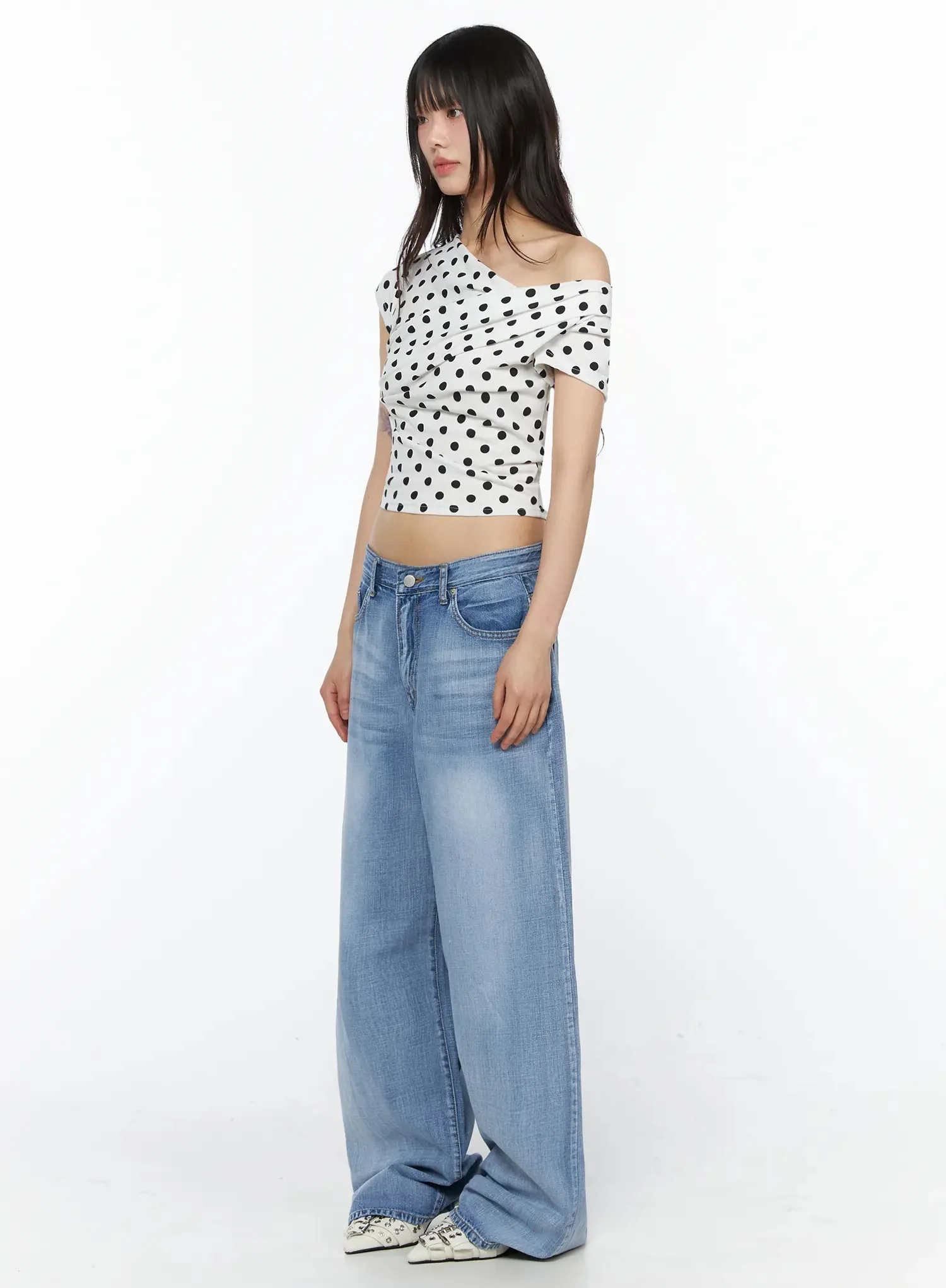 Alix Wide Leg Jeans IY525 - Image 7