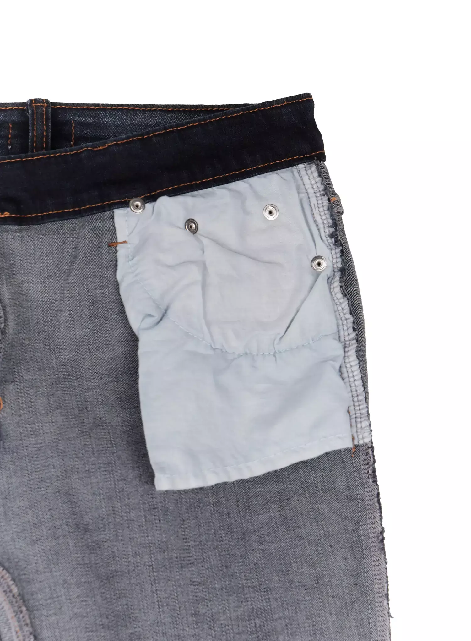 Aliyah Mid-Rise Hip Pad Flared Jeans IG528 - Image 14