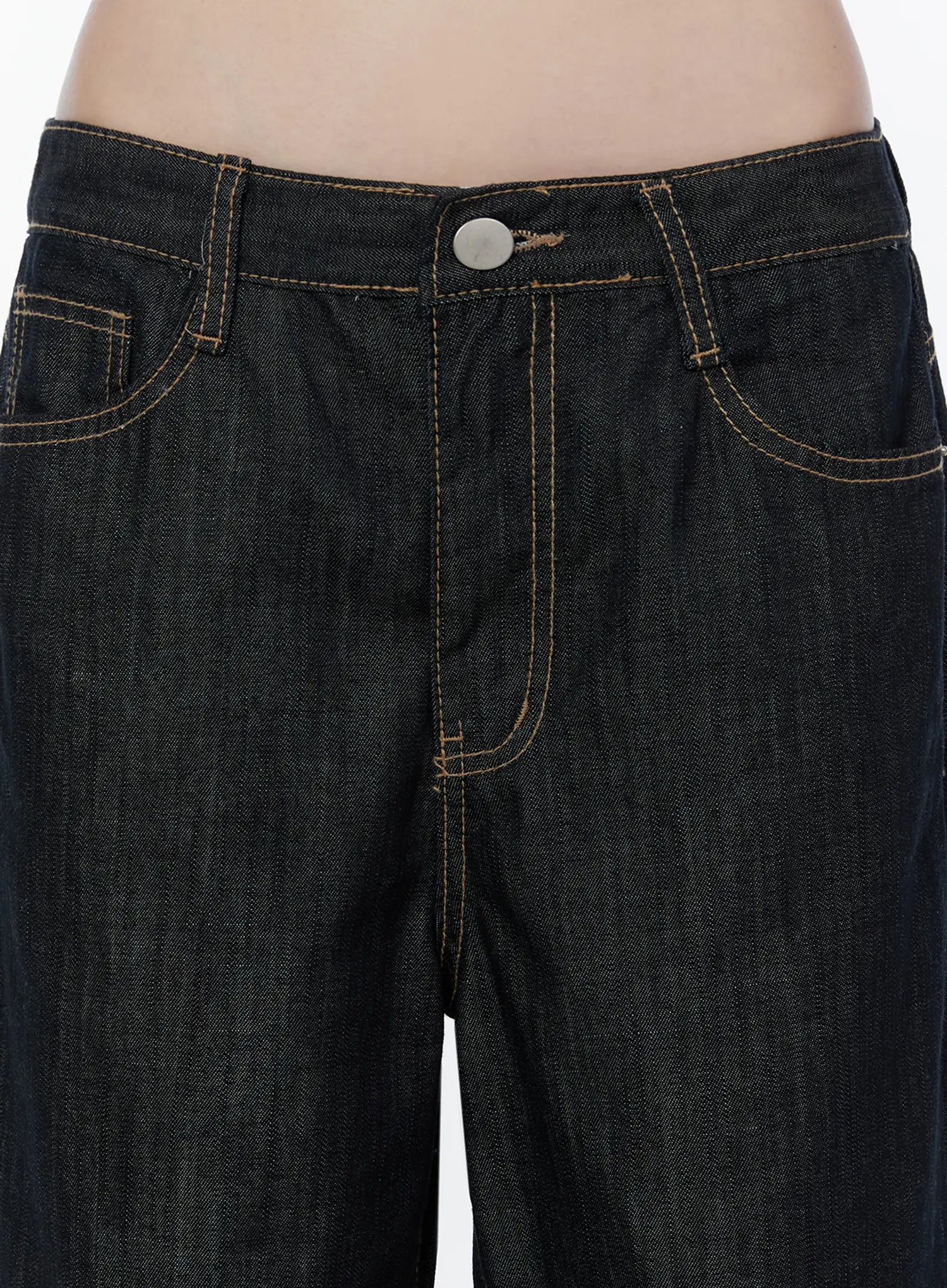 Alou No-Fade Wide-Leg Jeans CU505 - Image 3