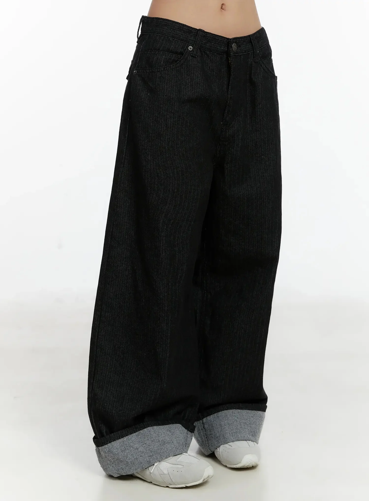 Amyra Baggy Striped Jeans ID525 - Image 6