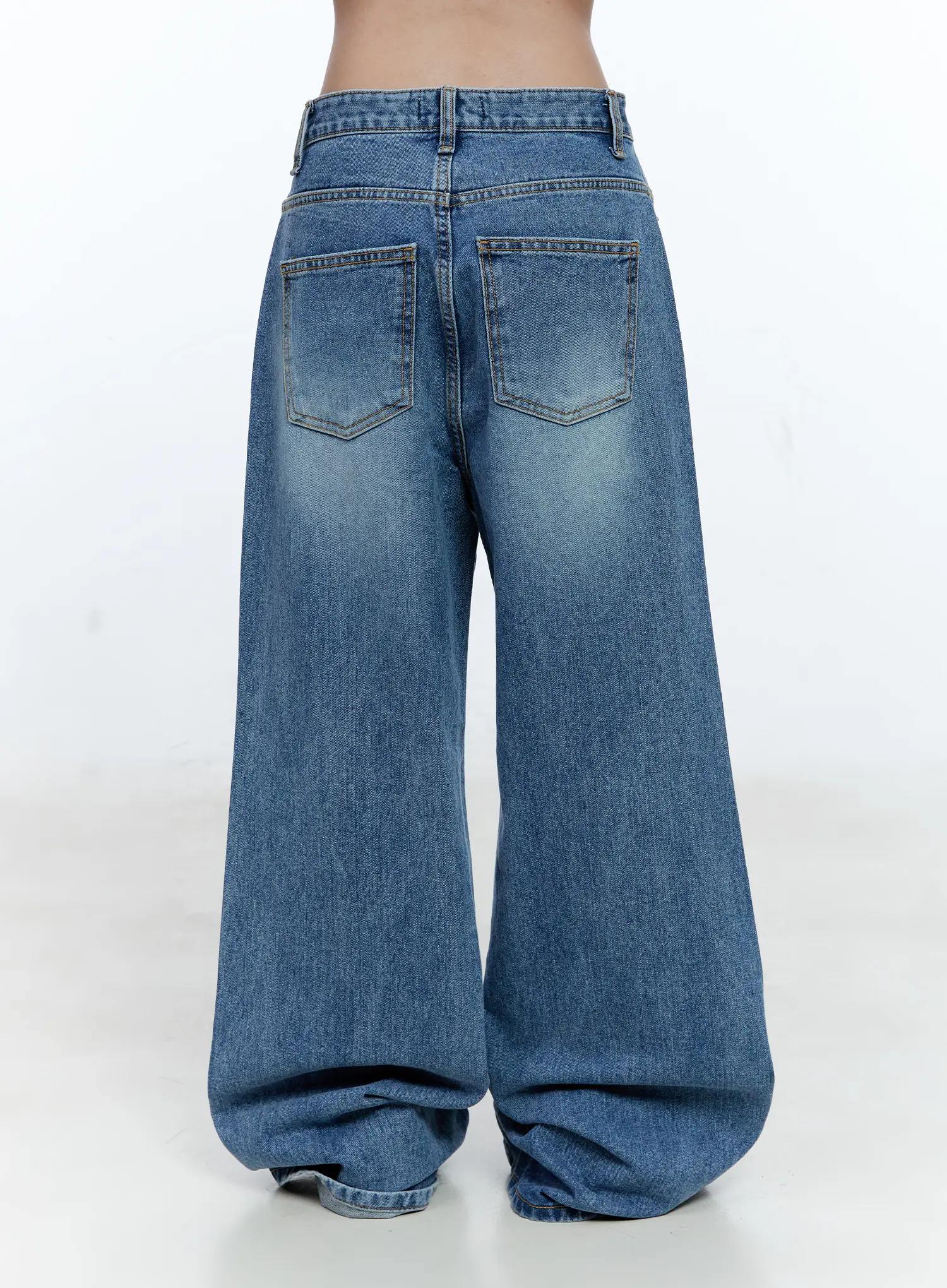 Ana Wide-Leg Denim Jeans CG507 - Image 7