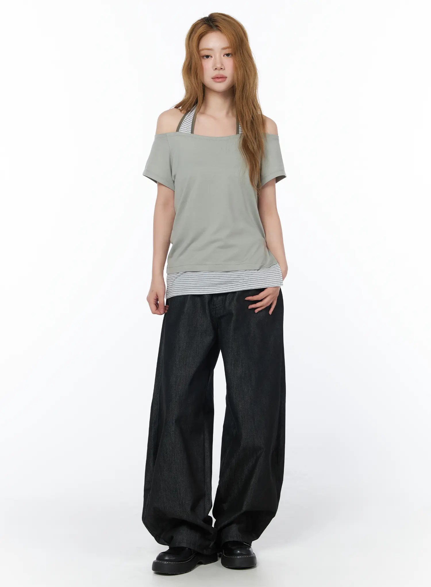 Anaiyah Non-Fade Wide Leg Jeans CY508 - Image 5