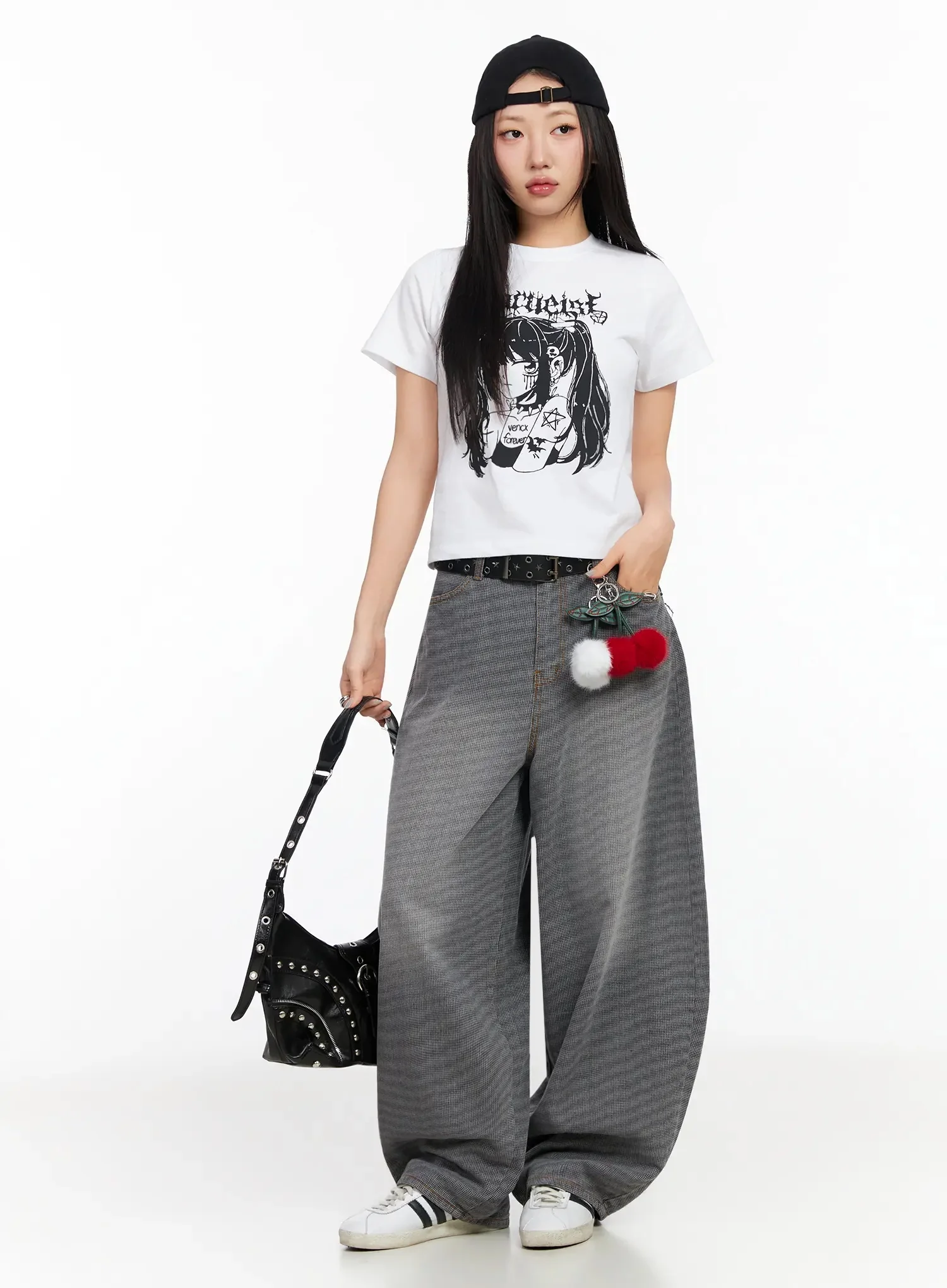 Anime Print Graphic T-Shirt CA513 - Image 5