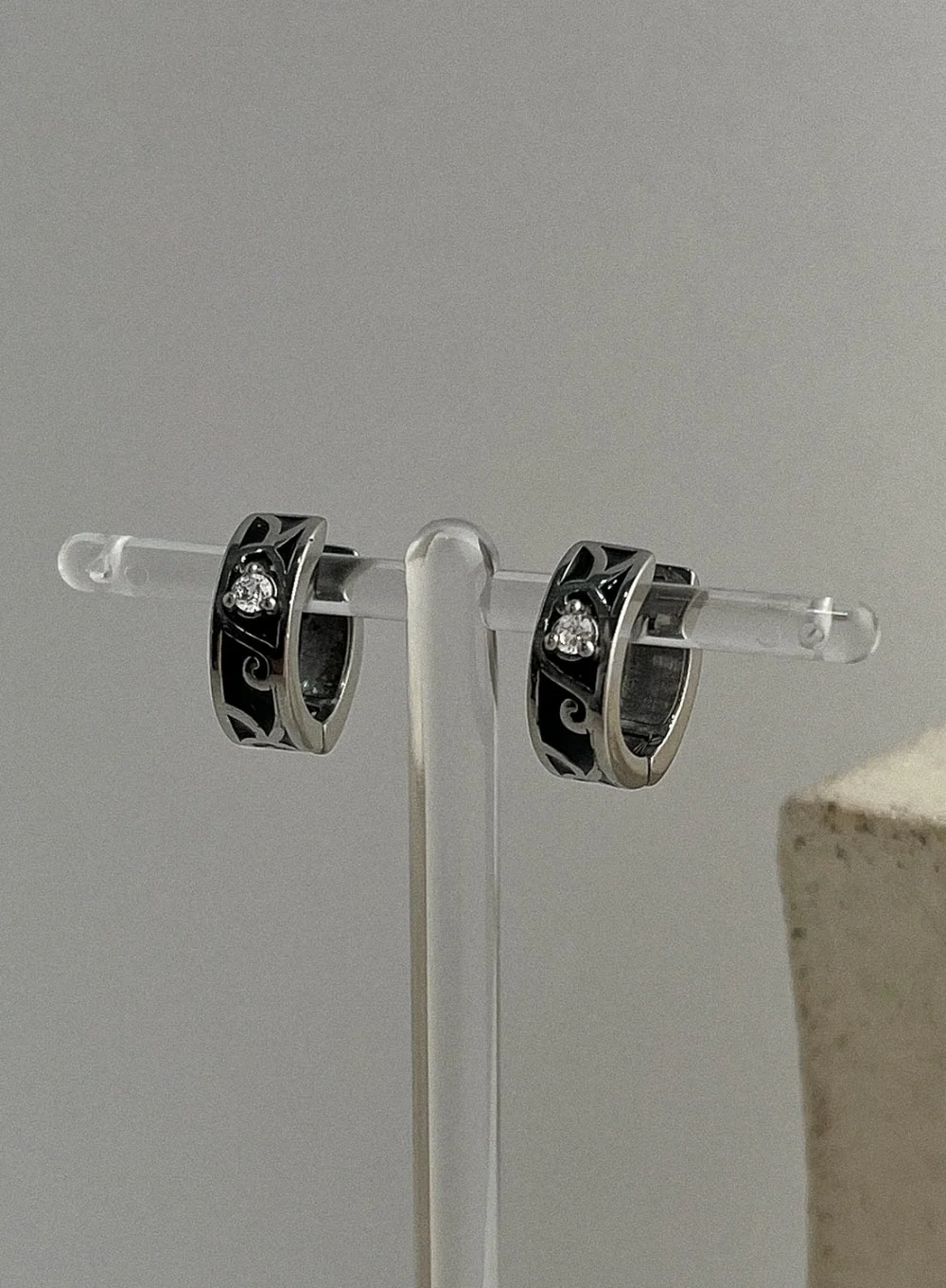 Antique Cubic Ring Earrings IL415 - Image 3