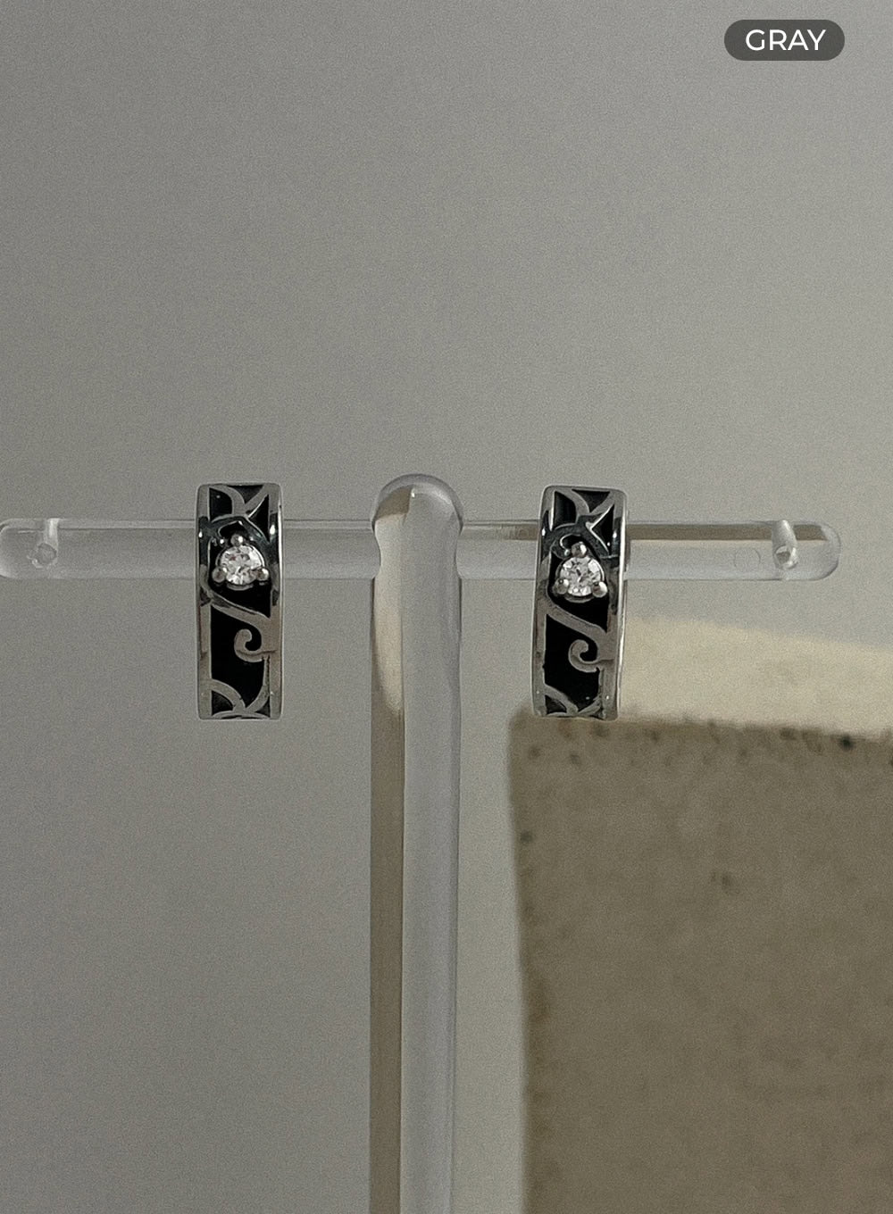 Antique Cubic Ring Earrings IL415 - Image 5