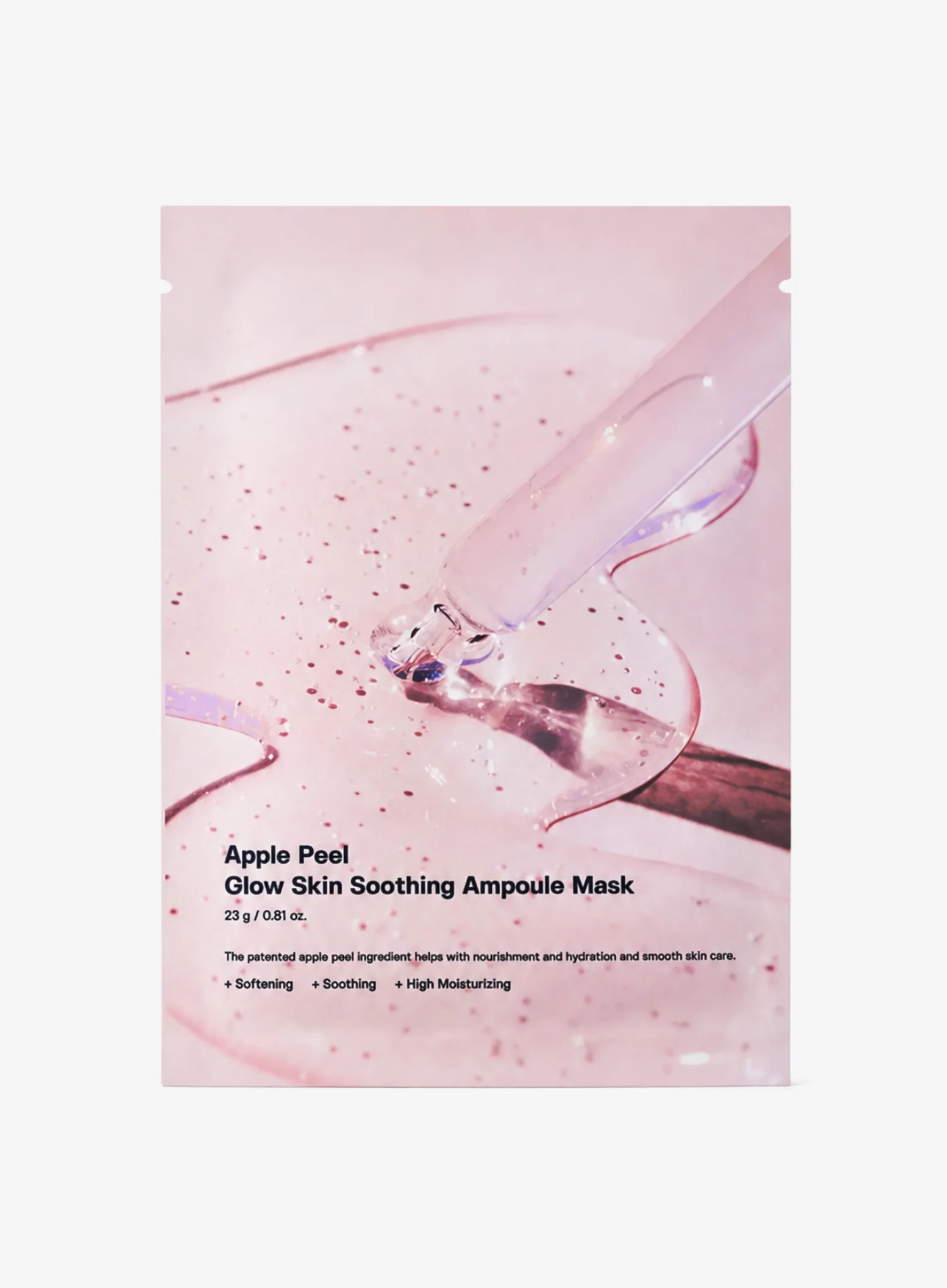 Apple Peel Glow Skin Soothing Ampoule Mask (23ml, 1ea)
