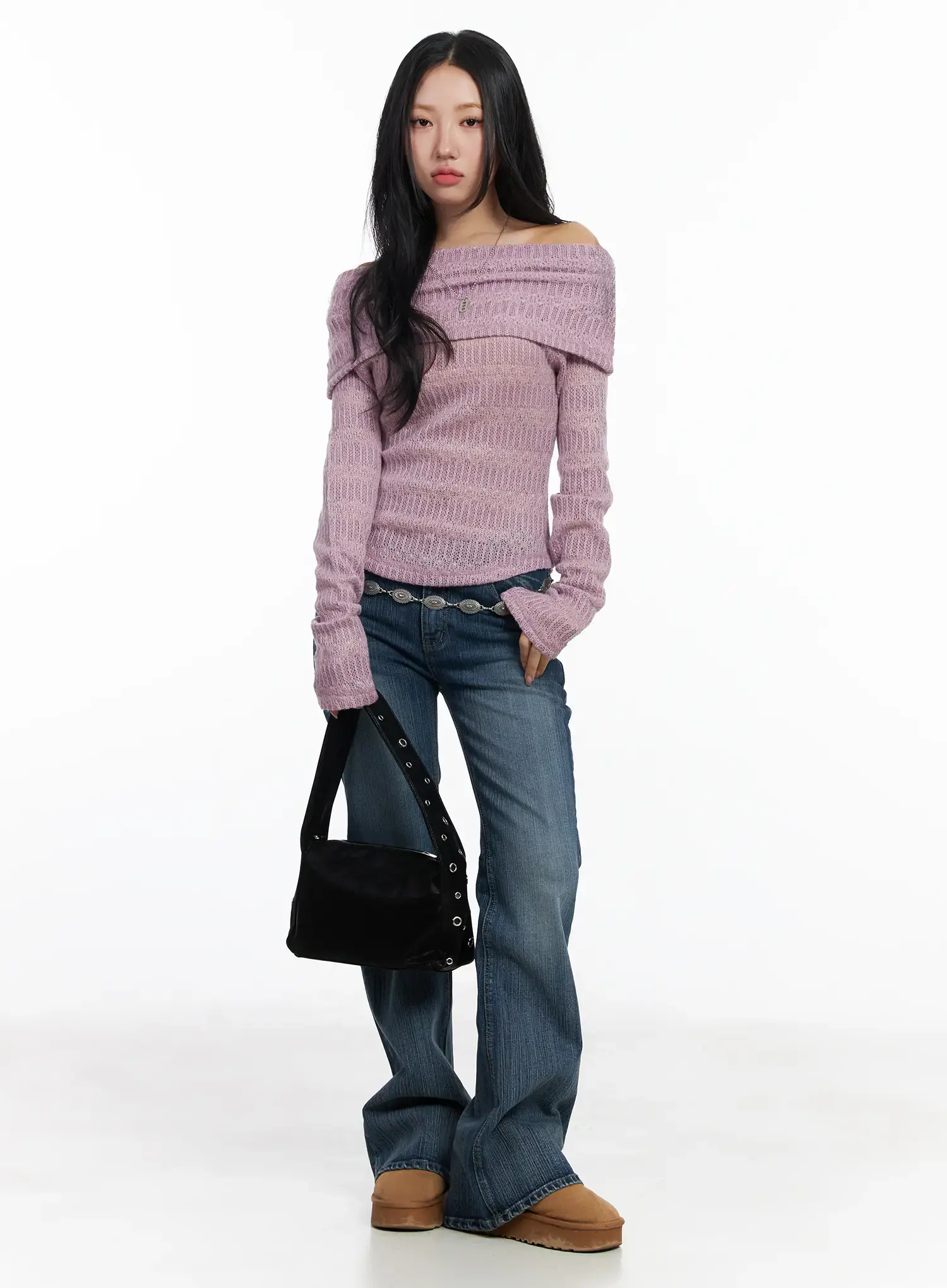 Astrid Low Rise Flared Bootcut Jeans CJ514 - Image 2