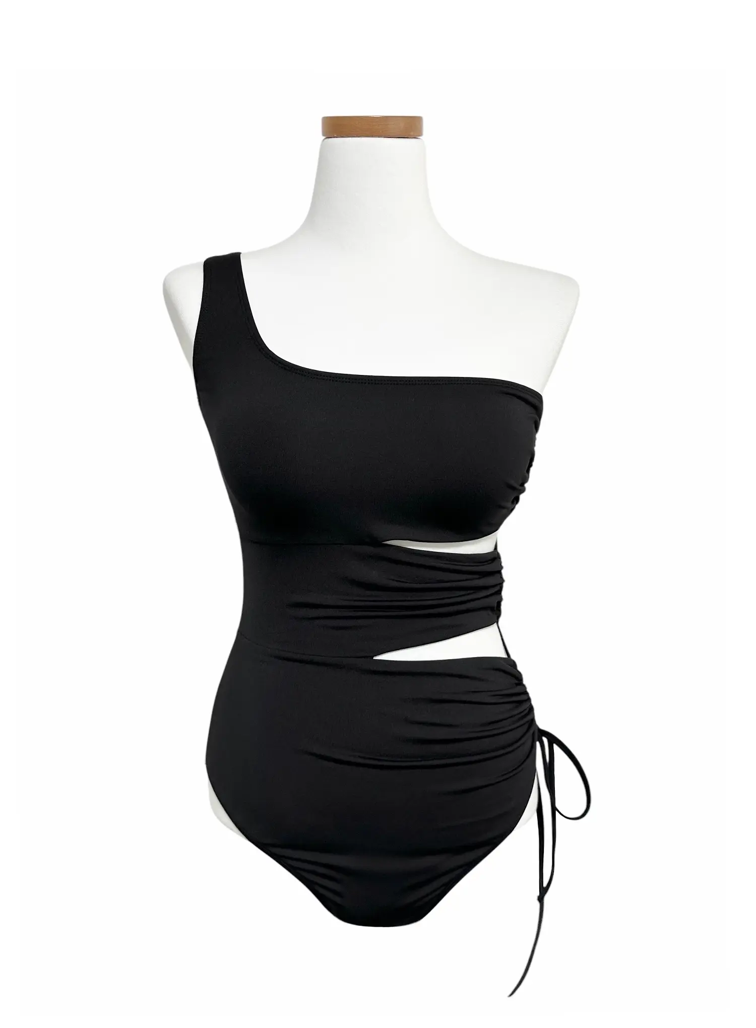 Asymmetric Strappy One Piece Swimsuit IY514 - Image 10