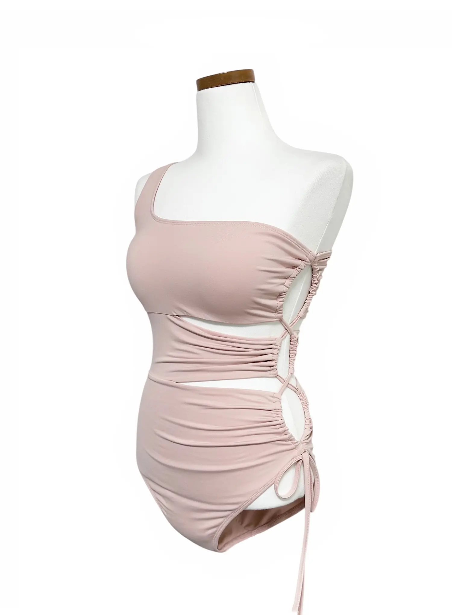 Asymmetric Strappy One Piece Swimsuit IY514 - Image 11
