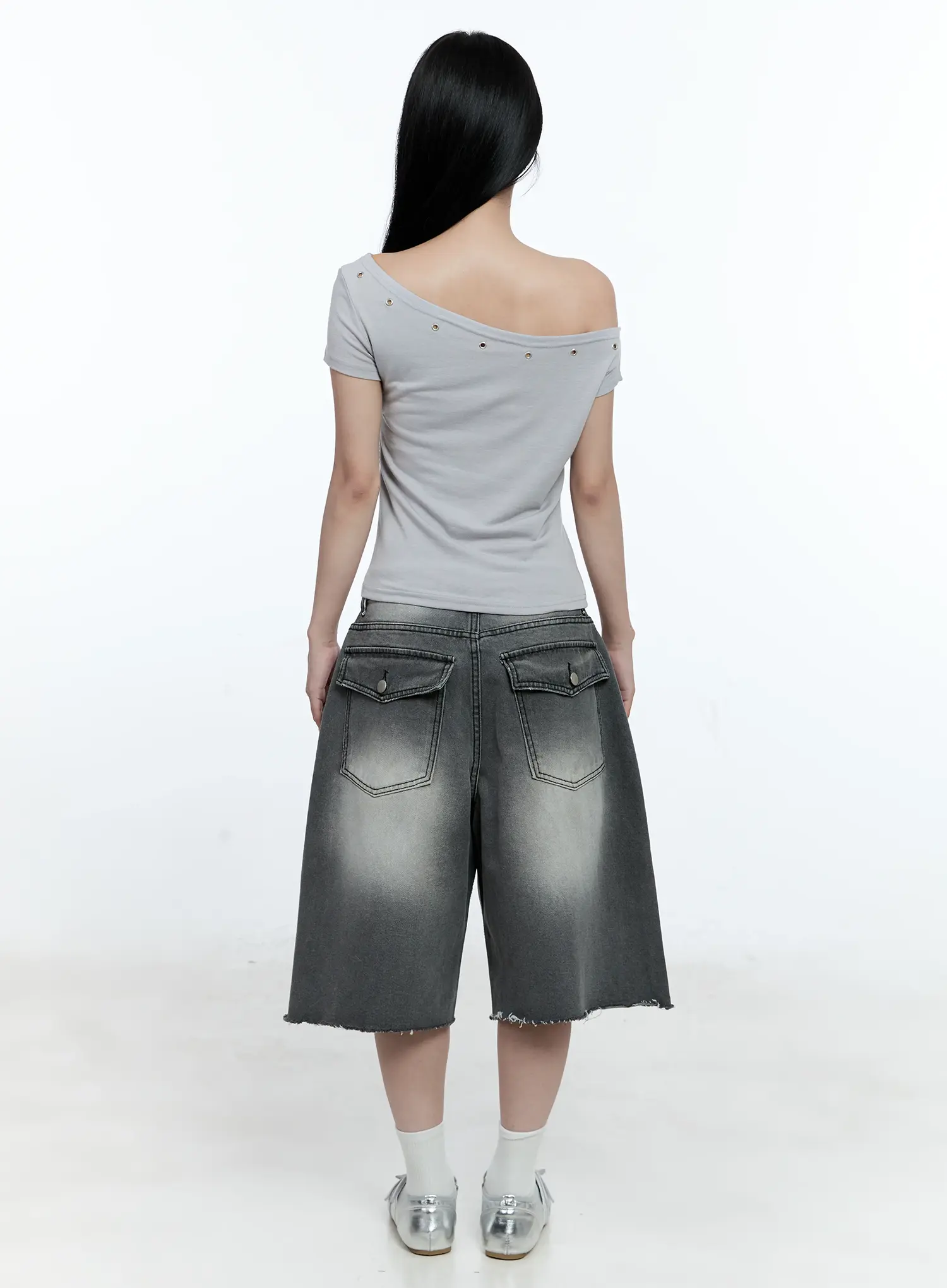 Asymmetric Studded Top CG511 - Image 7