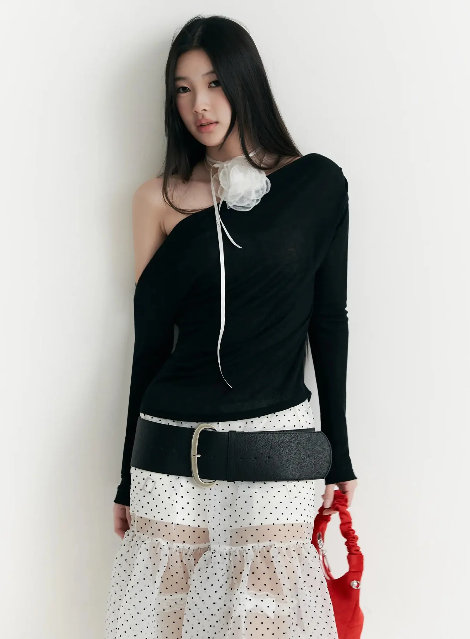 Asymmetrical Off-Shoulder Top IM504 - Image 12