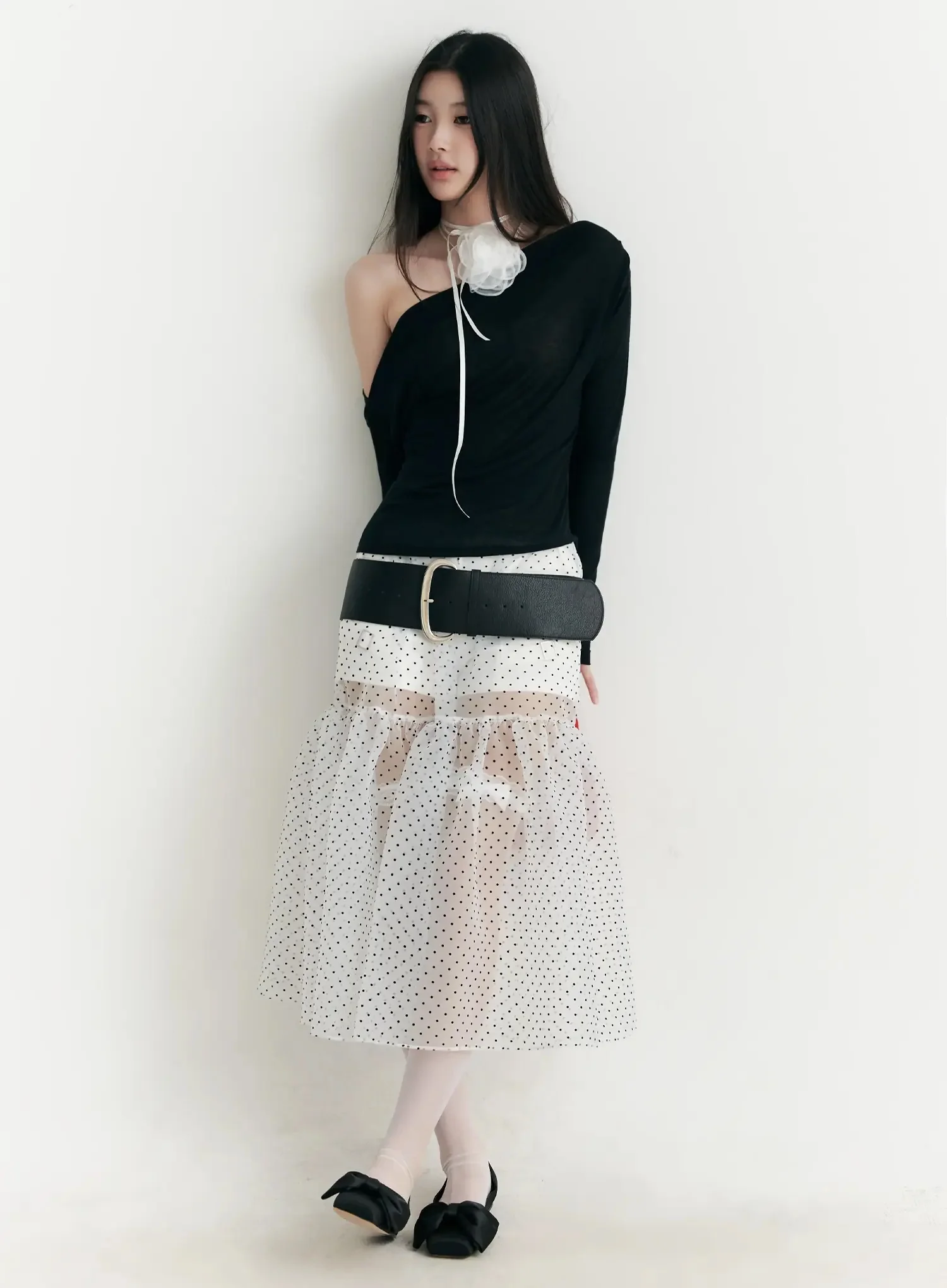 Asymmetrical Off-Shoulder Top IM504 - Image 13