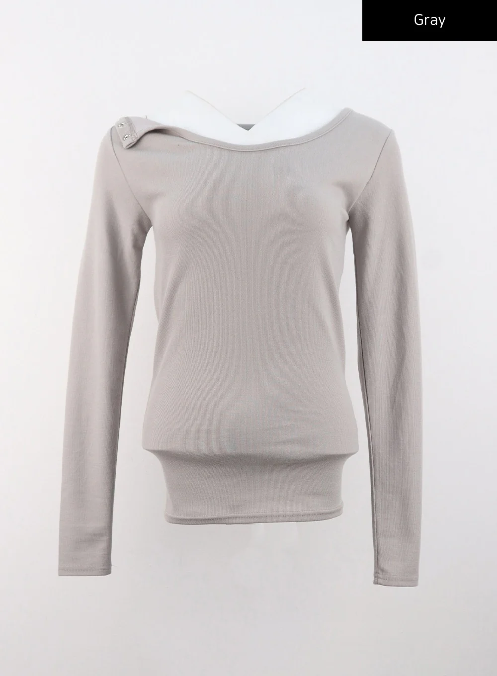 Asymmetrical Shoulder Top CS312 - Image 8