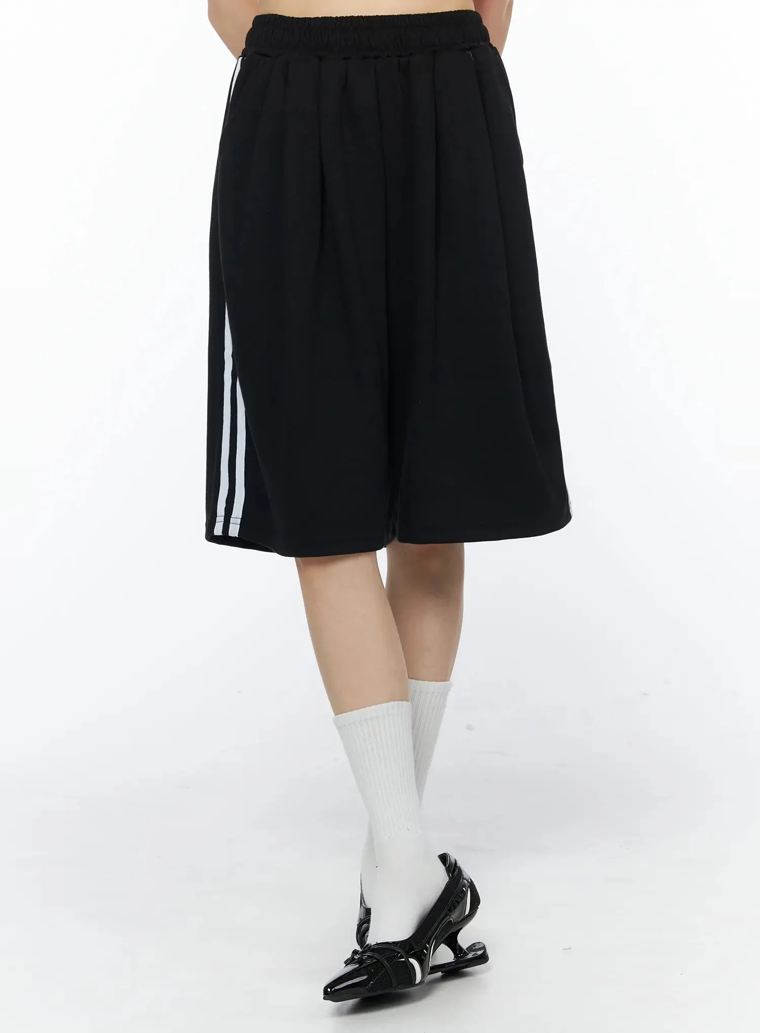 Athletic Bermuda Shorts IY525 - Image 5
