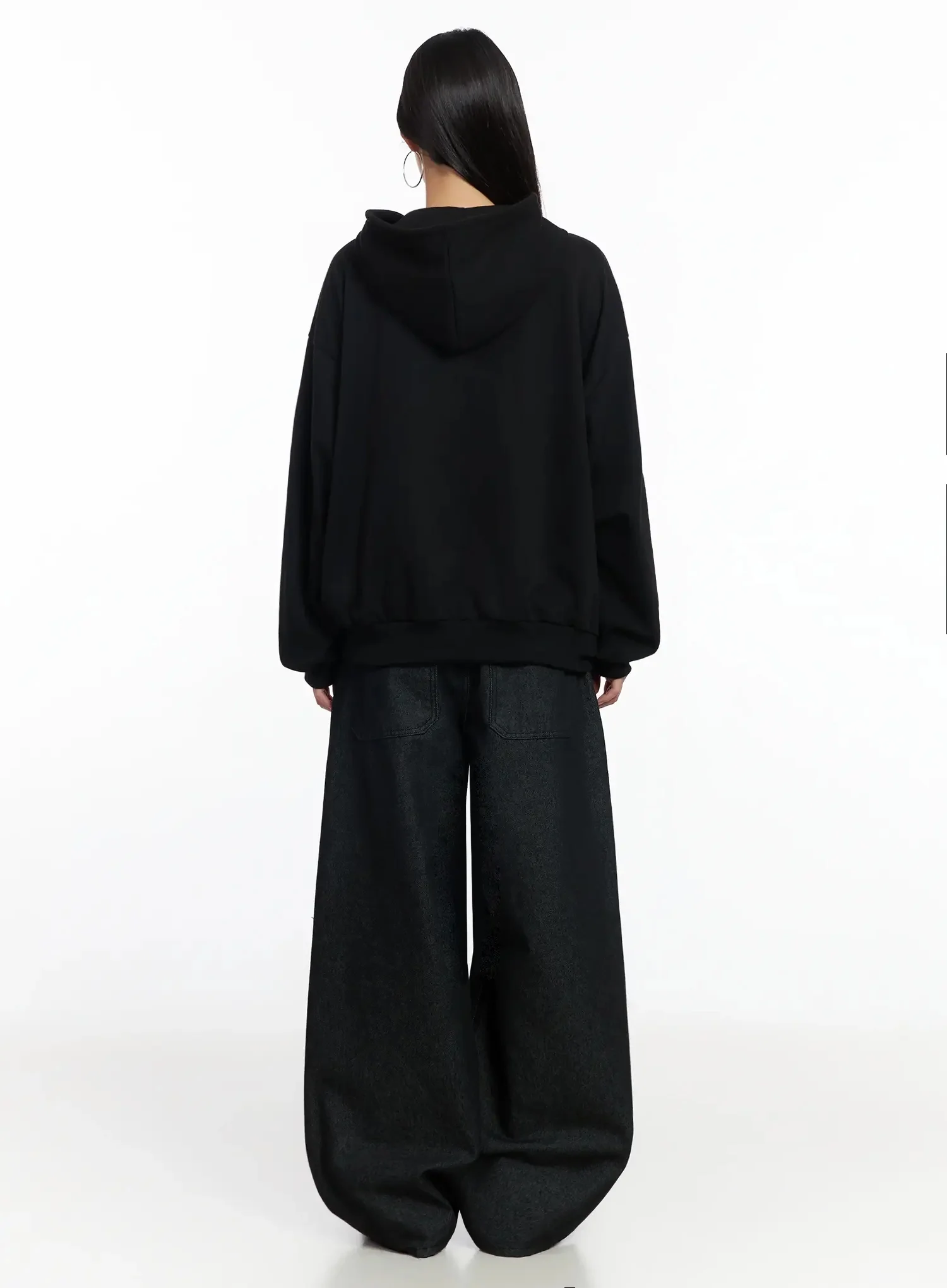 Ayah Casual Wide Leg Jeans IM530 - Image 8