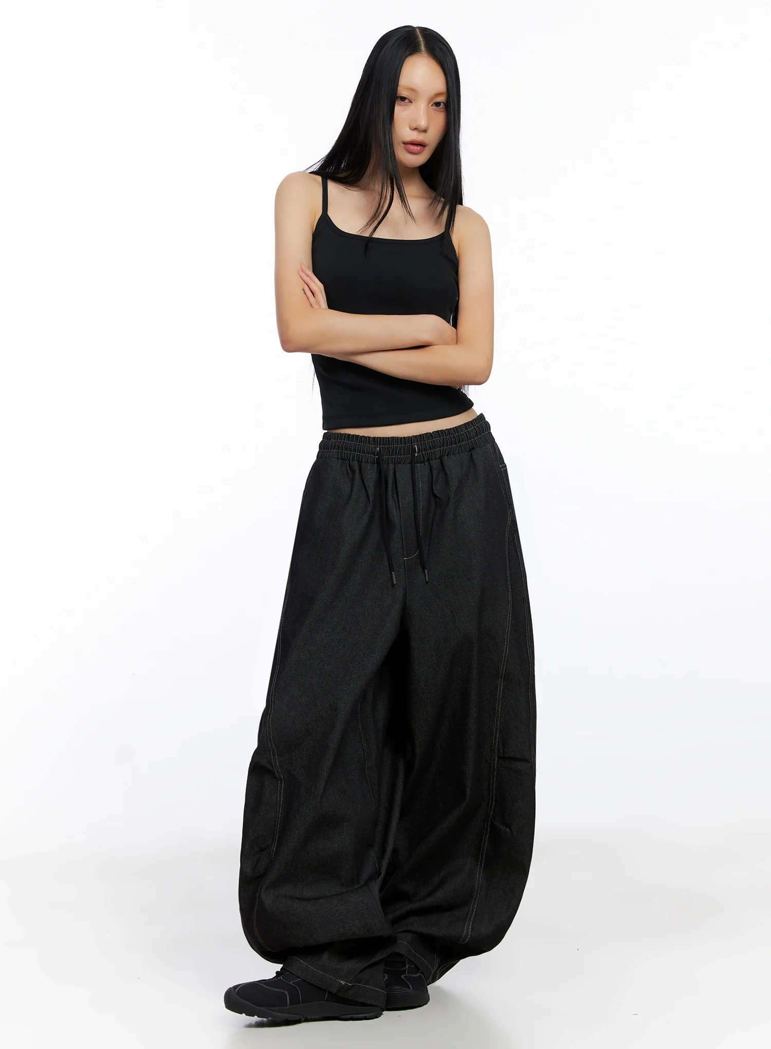 Ayra Graphic Baggy Jeans IO516 - Image 4