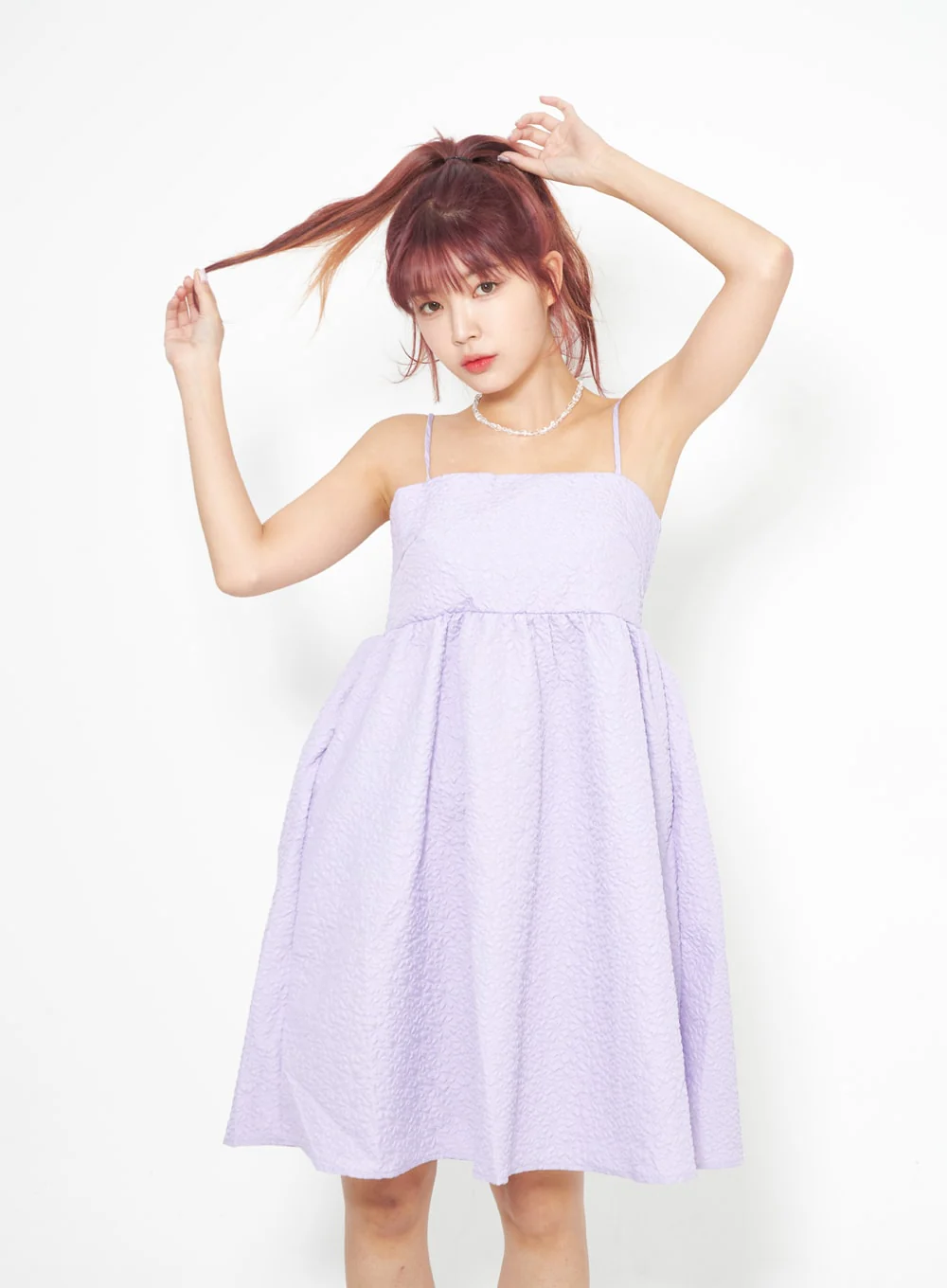 Back Strap Mini Dress IA314 - Image 4
