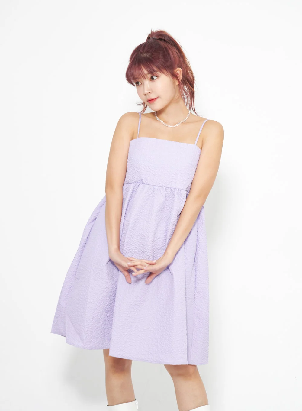 Back Strap Mini Dress IA314 - Image 5