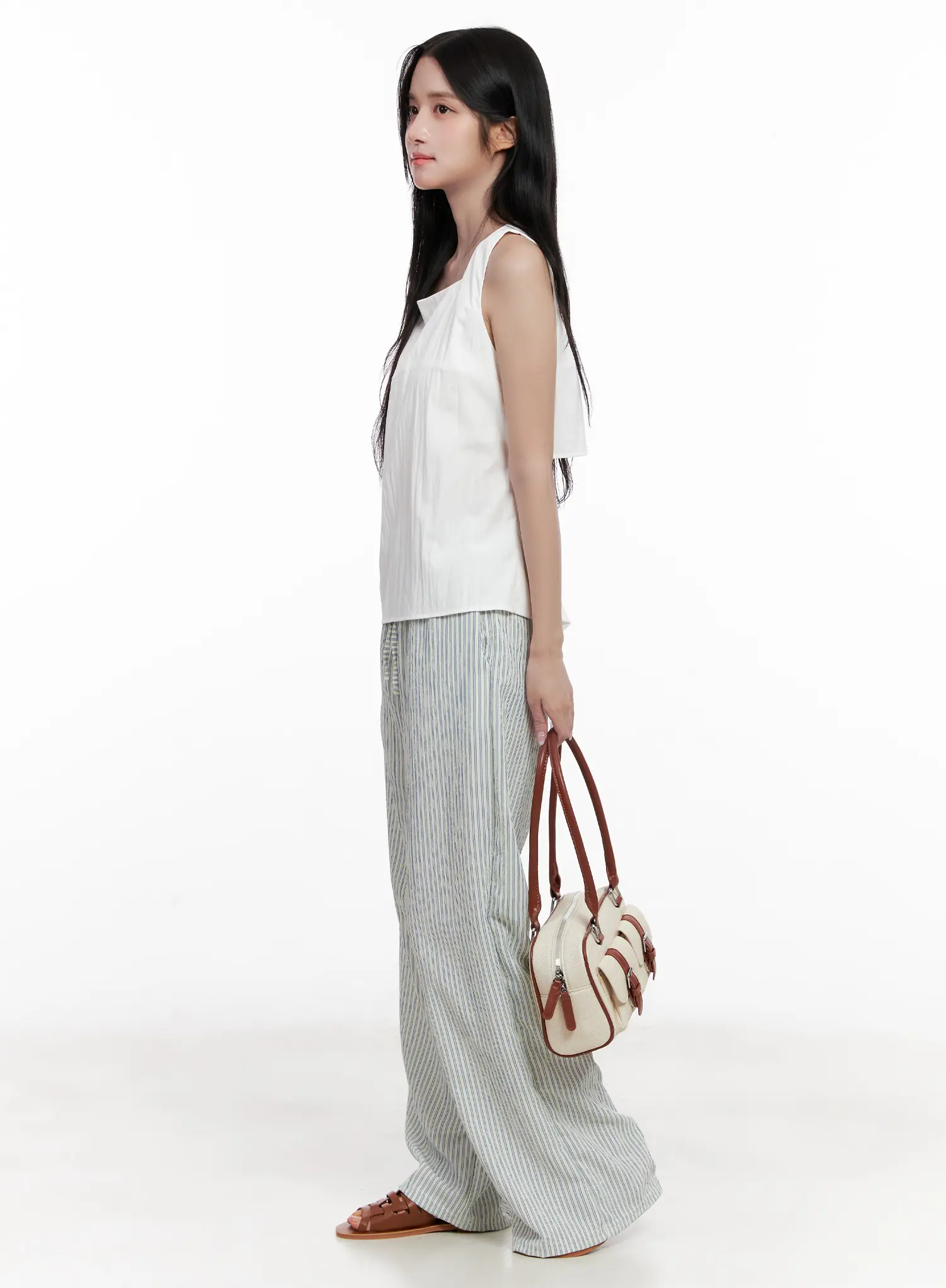 Back-Tie Square-Neck Tank CL516 - Image 9