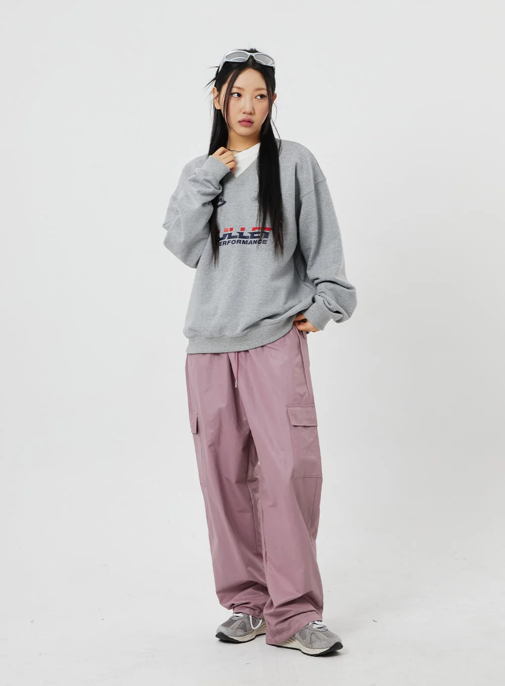Baggy Cargo Pants Unisex F315 - Image 8