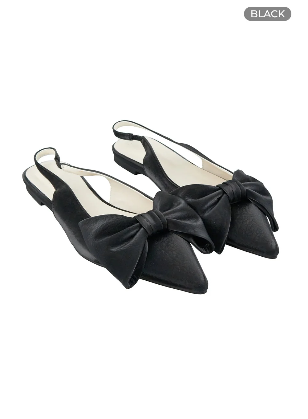 Ballet Bowknot Pointed Toe Flats OY427 - Image 7