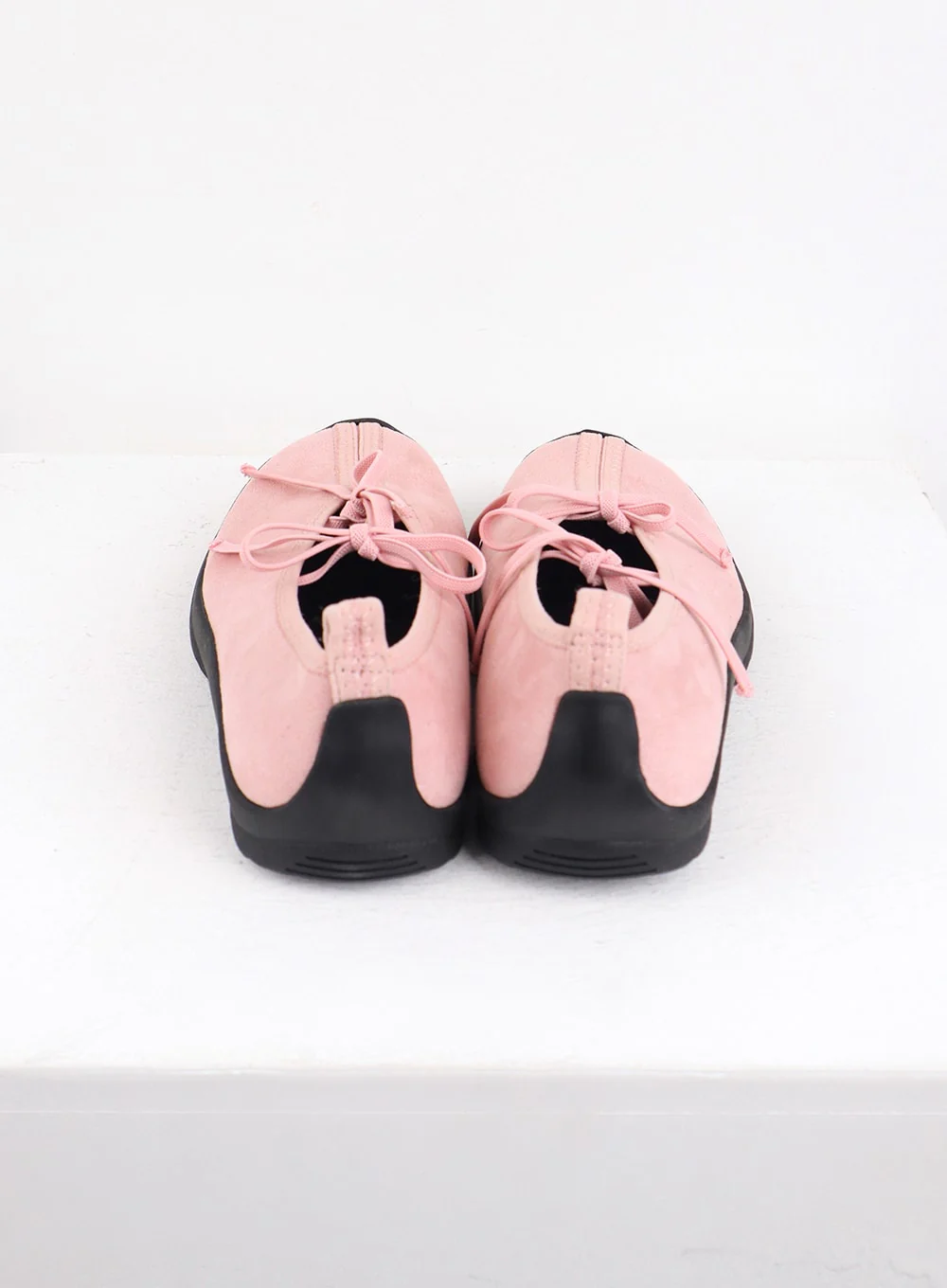 Balletcore Suede Ribbon Sneakers OJ418 - Image 9