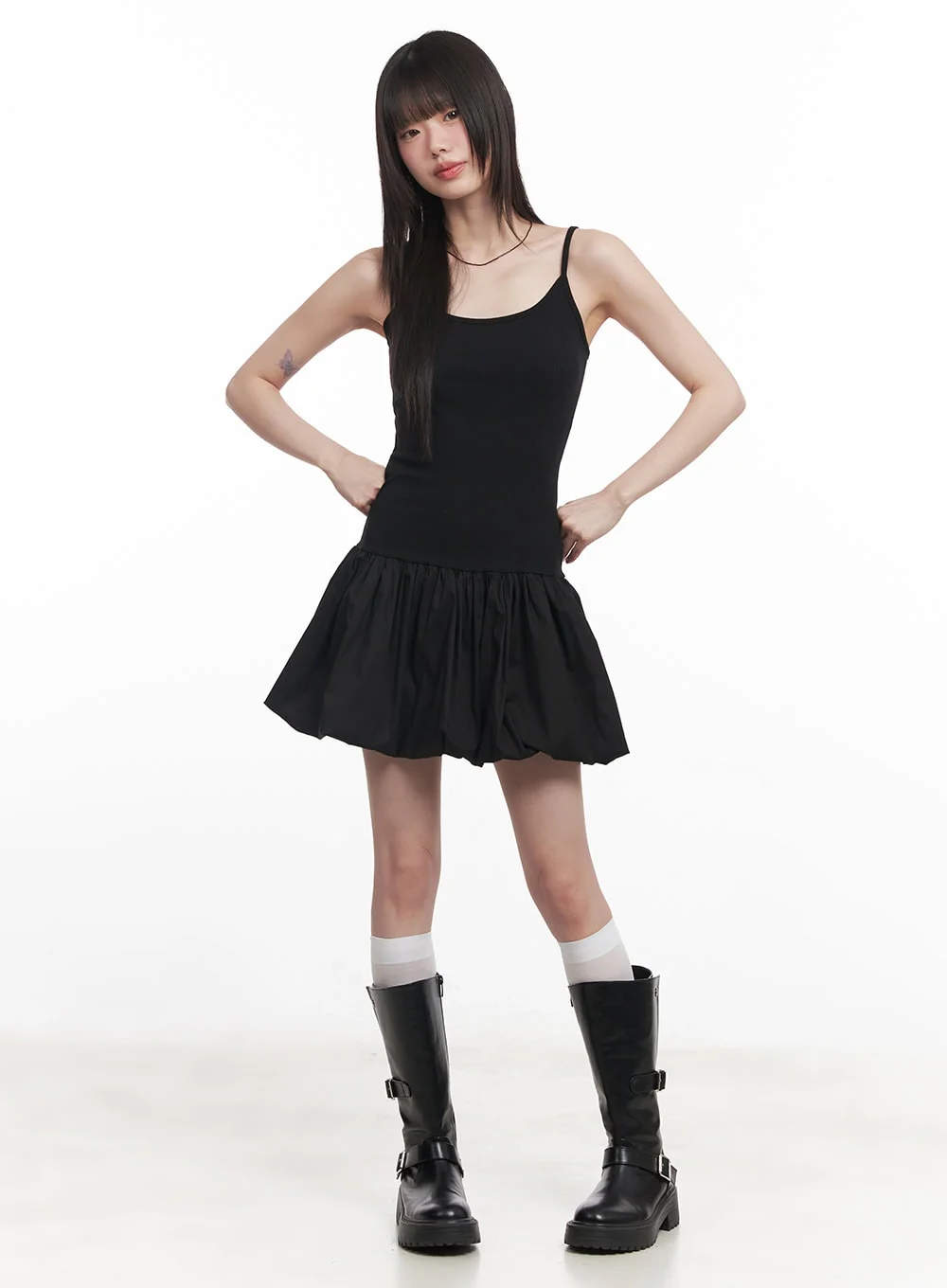 Balloon Cami Mini Dress CY521 - Image 3