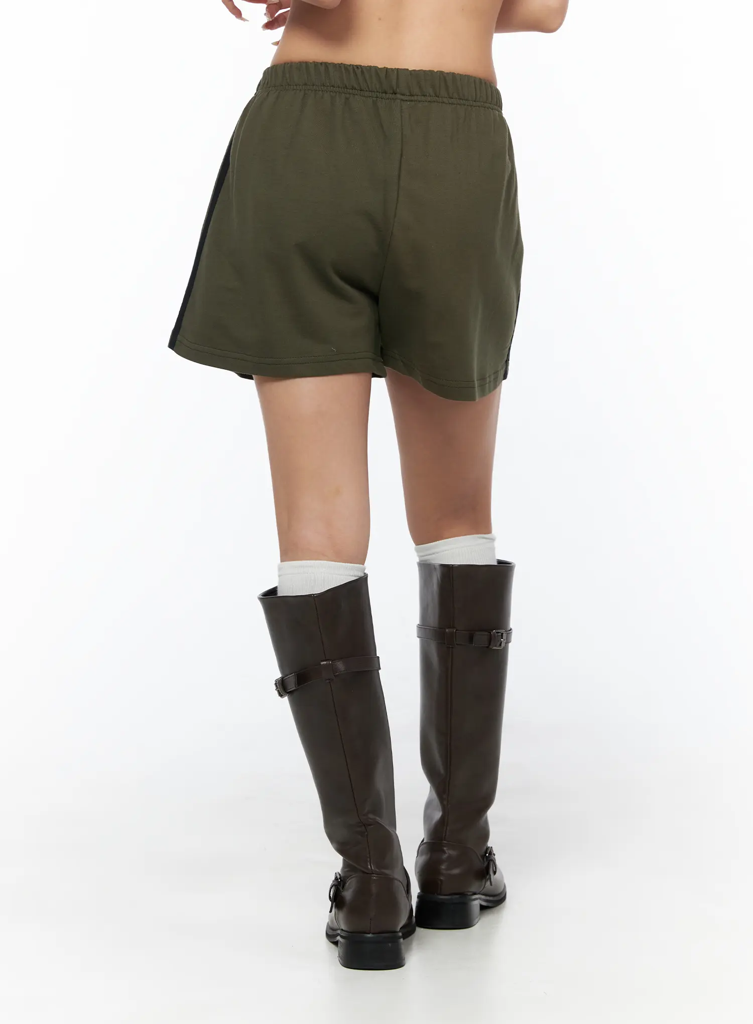 Banded Cotton Shorts CU524 - Image 4