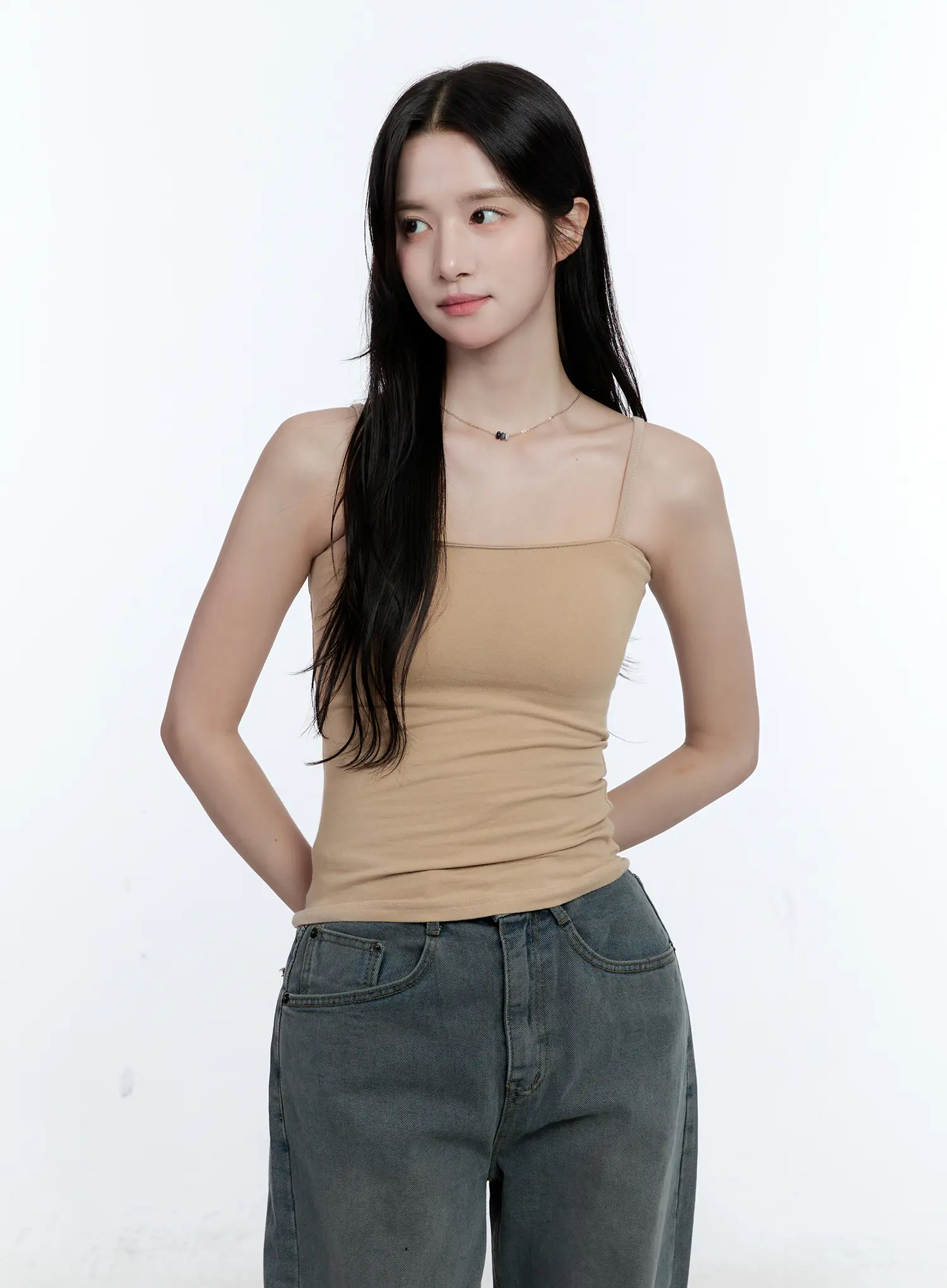 Basic Cotton Blend Stretch Cami CG512 - Image 12