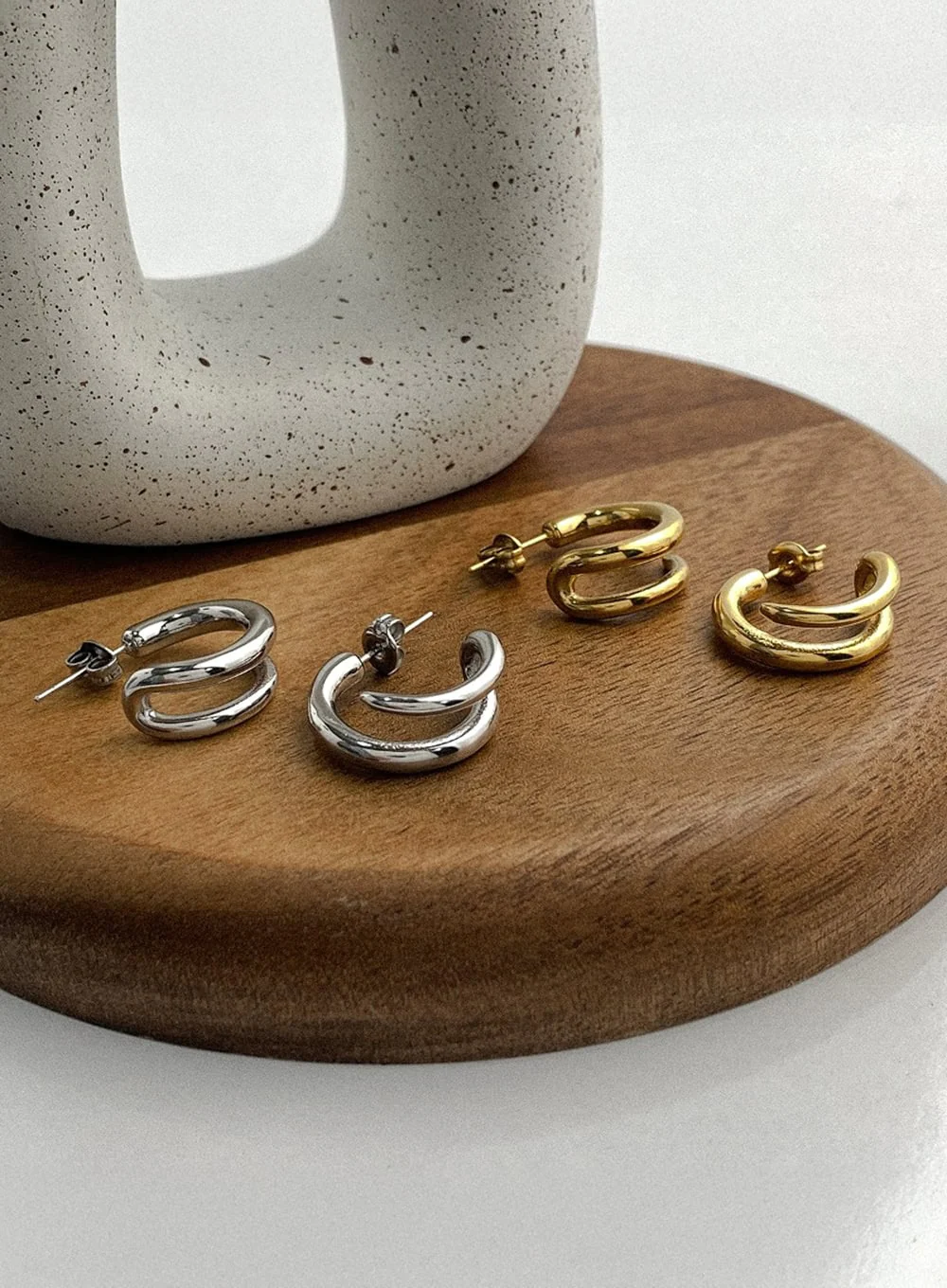 Basic Counter Earrings IA517