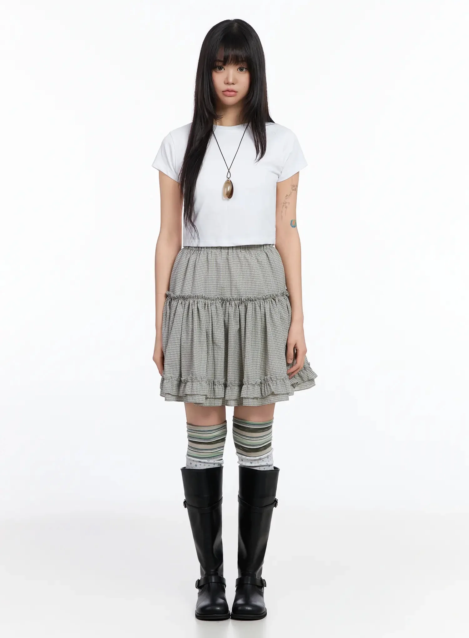Basic Crop Tee IA523 - Image 9