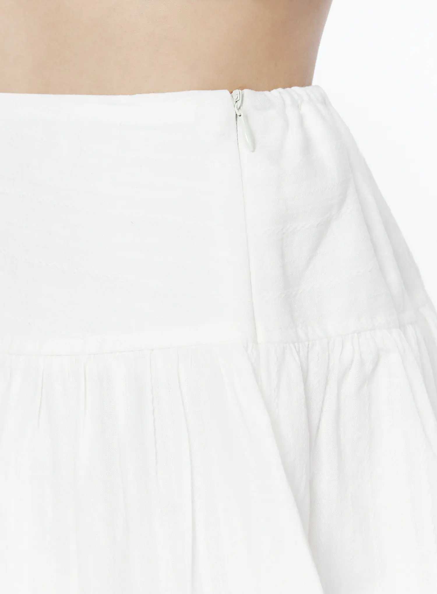 Basic Frill Flare Mini Skirt IU525 - Image 6