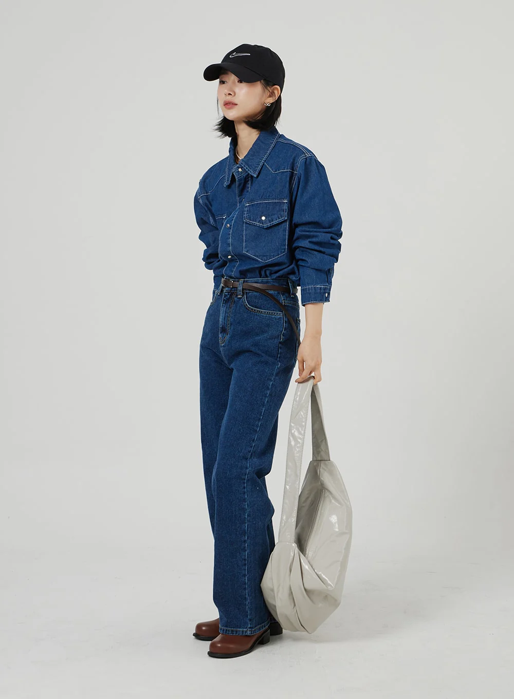 Basic Indigo Jeans OF310 - Image 2