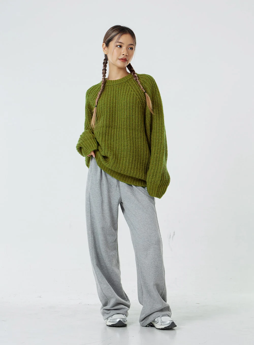 Basic Line Detail Sweatpants CG31 - Image 10