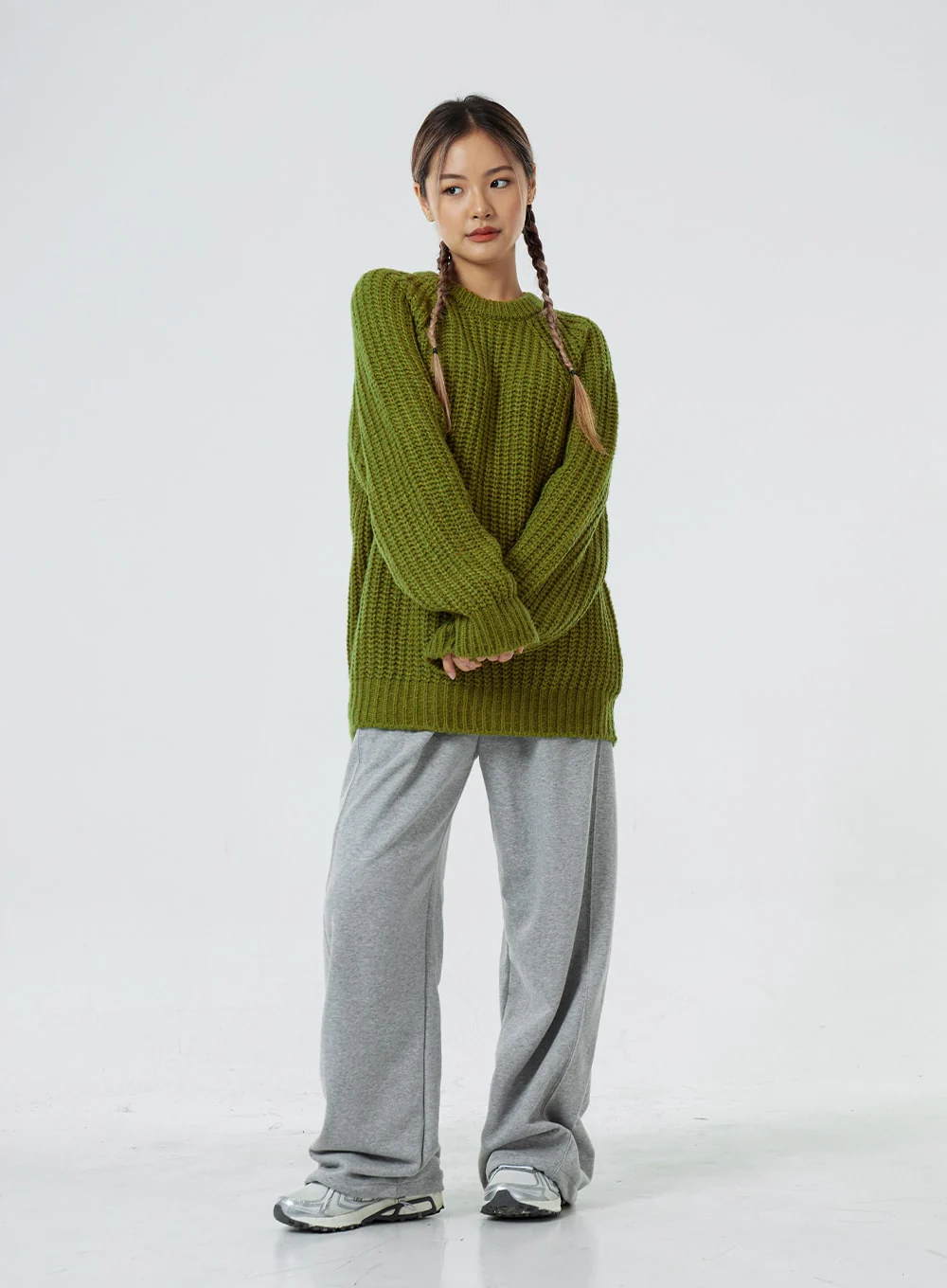 Basic Line Detail Sweatpants CG31 - Image 7