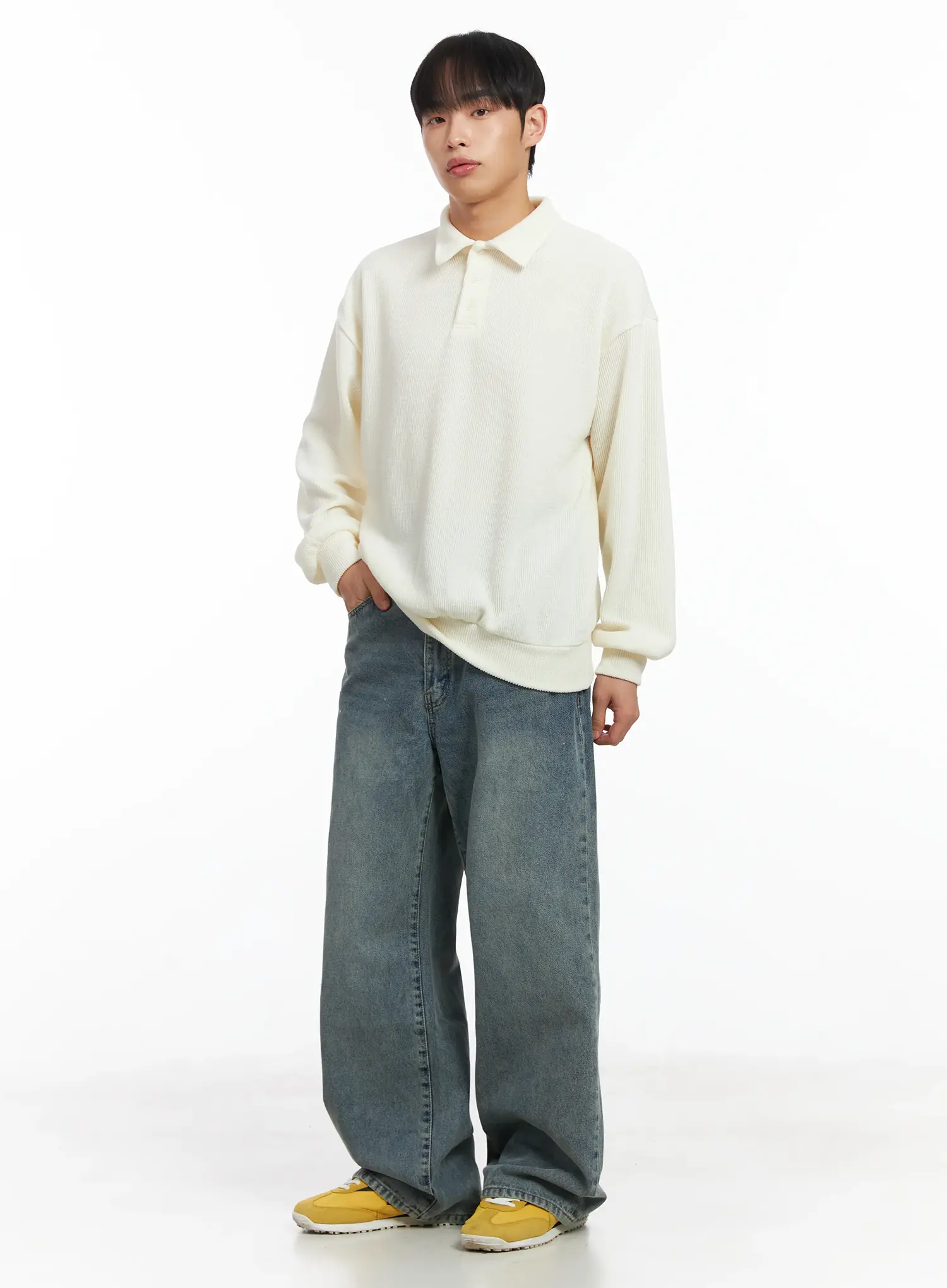 Basic Loose Fit Jeans ID515 - Image 10
