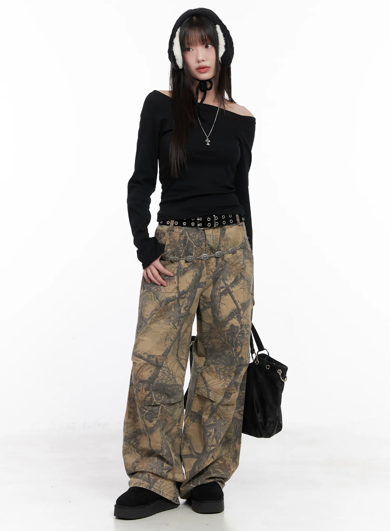 Basic Off-Shoulder Long Sleeve CN510 - Image 3