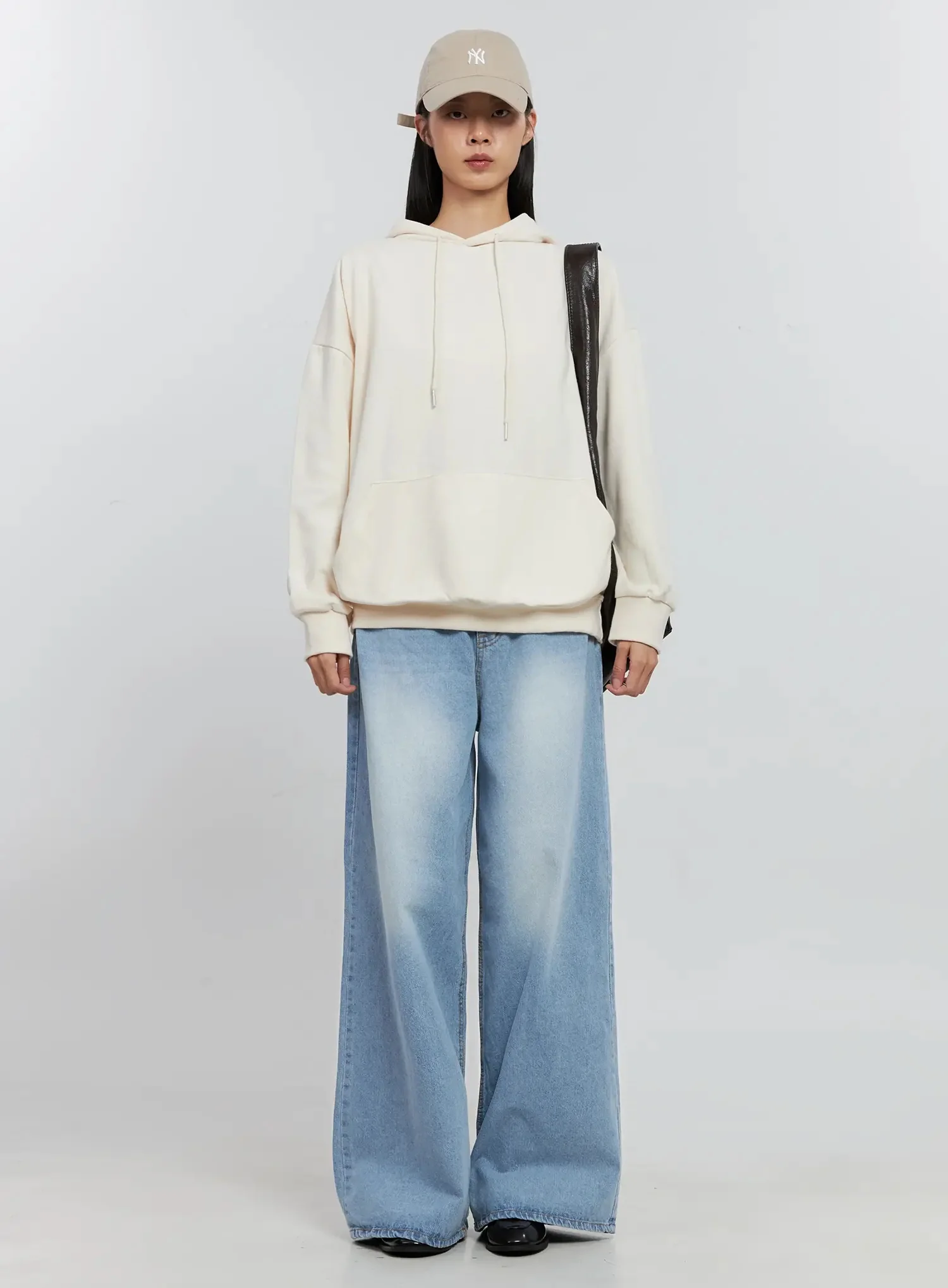 Basic Oversized Hoodie IS516 - Image 12