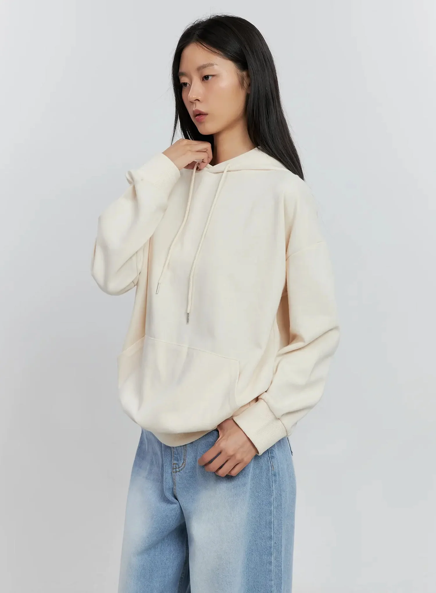 Basic Oversized Hoodie IS516 - Image 4