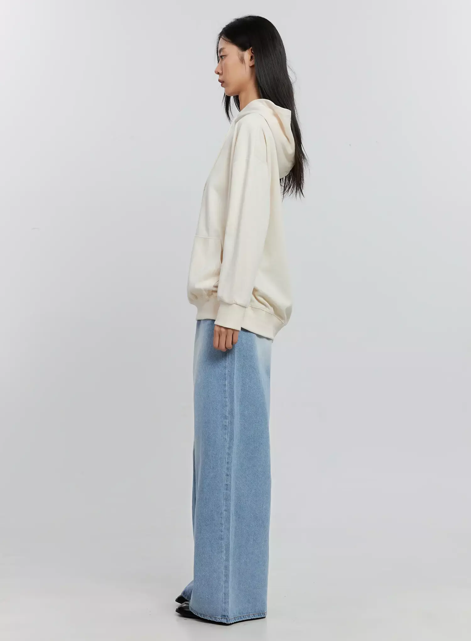 Basic Oversized Hoodie IS516 - Image 9