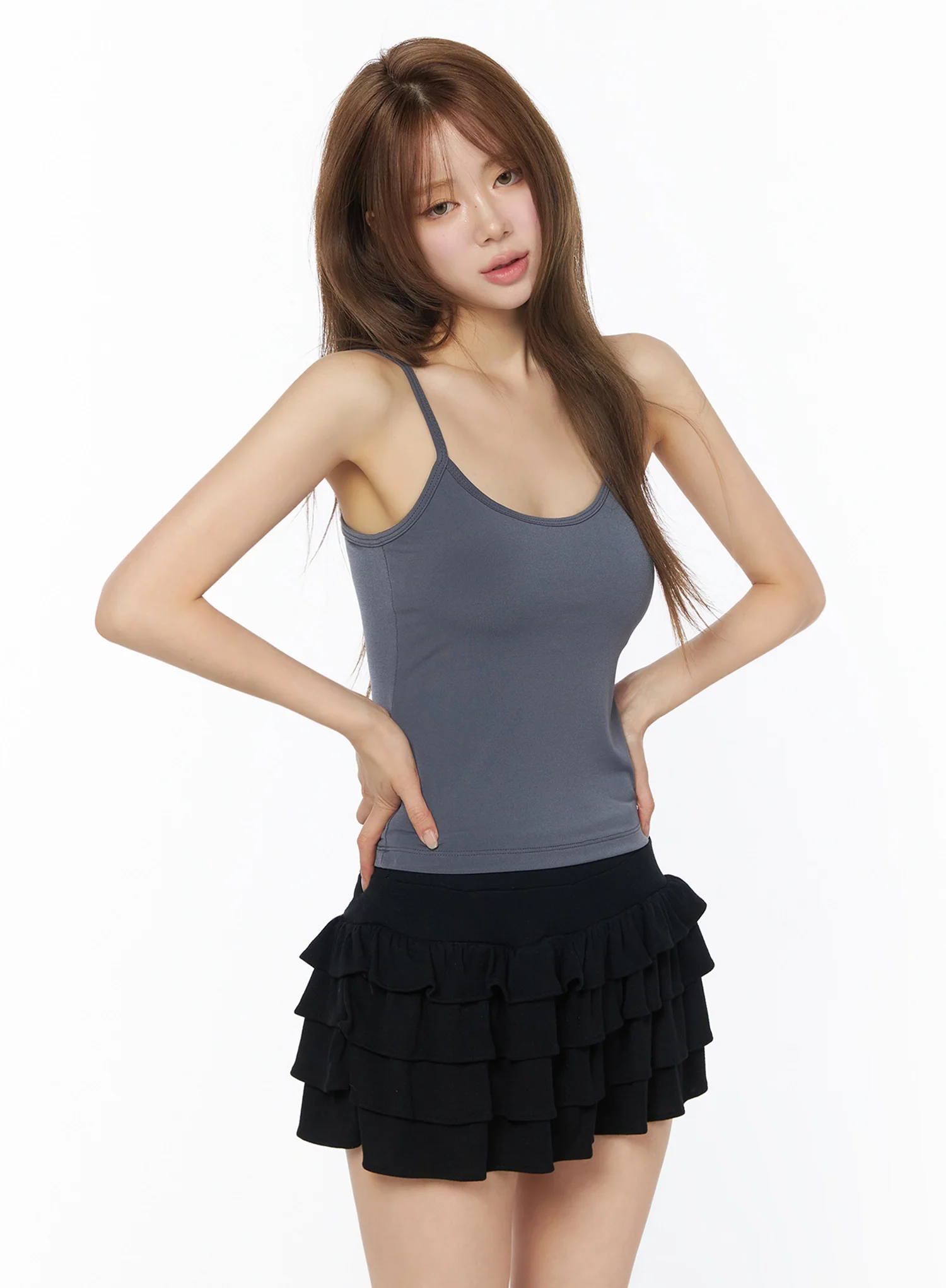 Basic Padded Cami Top IU525 - Image 2