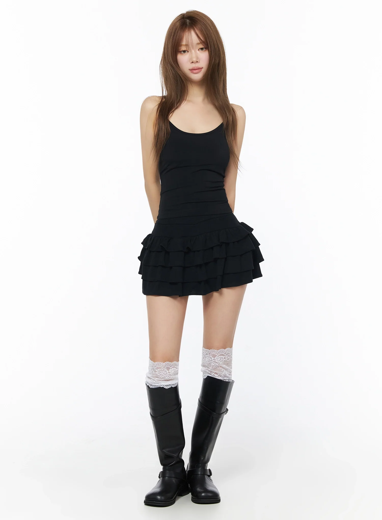 Basic Padded Cami Top IU525 - Image 3